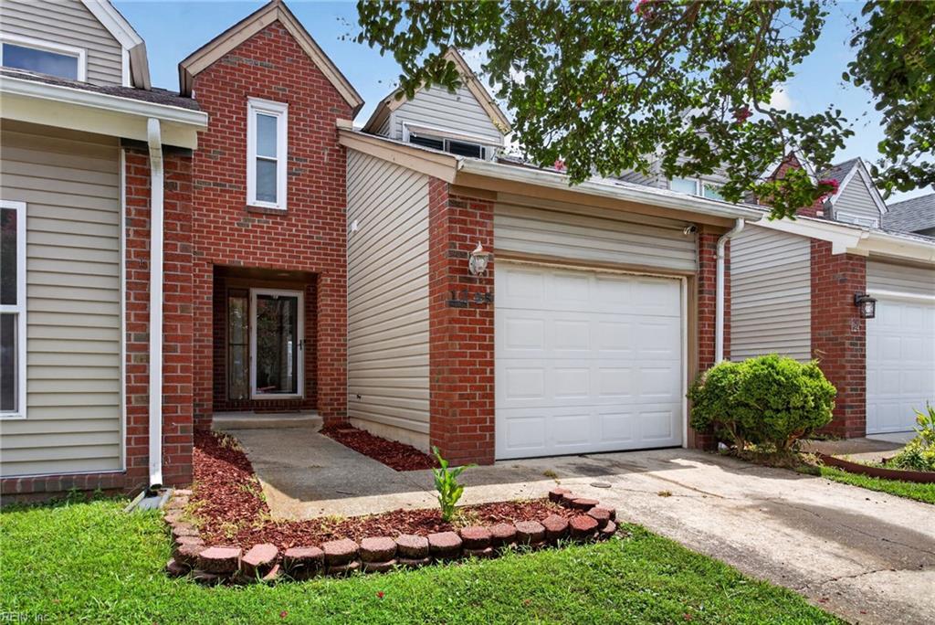 Sometimes you just find a place that feels right.This 3-bedroom, 2.5-bath townhome at 1245 Hillock Crossing has the kind of easy, comfortable feel that makes you want to stay awhile. Fresh paint and new carpet throughout give the place a clean new start, while the one-car garage keeps life a little easier. There’s room to spread out, a half bath downstairs for company, and three bedrooms upstairs when the day is done. Out back, you’ve got a small fenced yard—a little piece of your own to sit outside, grill something, or just let the evening roll by.Nothing complicated. Nothing trying too hard. Just a clean, comfortable Virginia Beach townhome with a garage, a fenced yard, and a fresh start waiting for you.