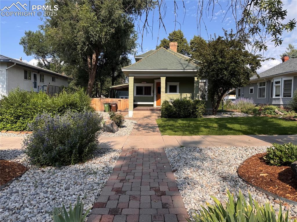 125 years has never looked so good!  This beautiful 3 bedroom, 2 bath home sits in the beautiful Old North End blocks from the Patty Jewett Golf Course.  If you are looking for character and growth this home is for you!  Zoned R2 in the middle of Colorado Springs, it allows you the opportunity to have a mother-in-law suite built or a rental property to meet your needs.  These properties don't hit the market often, so don't let this one pass you by! Colorado winters may be cold, but with this furnace and a wood fire place, you'll be warm and cozy as you enjoy the peaceful atmosphere of this wonderful neighborhood.  Around the corner from a local coffee shop and park will never leave you bored.  Easy access to trails, parks, and shopping.  Also, quick access to Downtown Colorado Springs, Old Colorado City, and I-25.