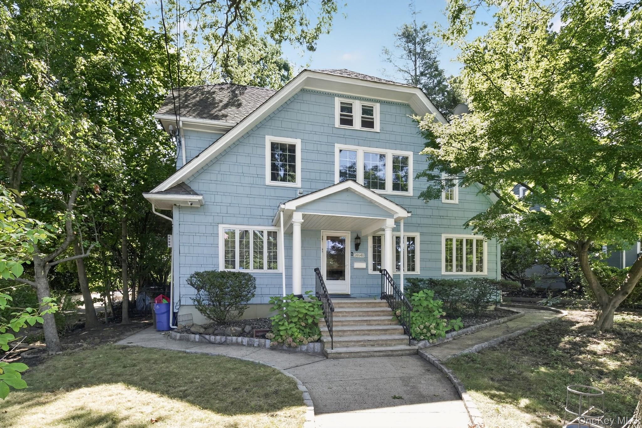 Large Home in Little Neck.  Hugh Lot.  Potential to build a large home with over 5000 sqft. Close to Northern Blvd.  Close to Shopping, school, entertainment.  Full basement and Full Attic.