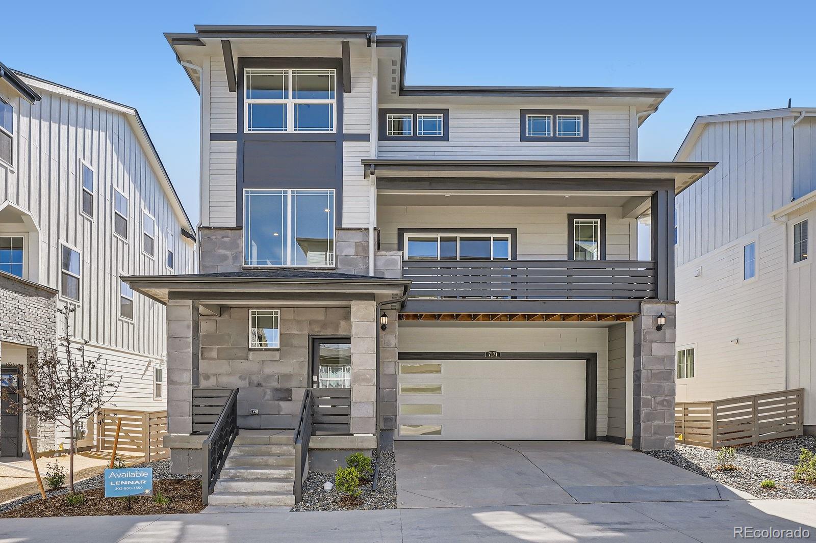 **Eligible for 3.99 7/6 ARM or 4.99% fixed rate when using builder's preferred lender - terms and conditions apply - ask for details*******Contact Lennar today about Special Financing for this home - terms and conditions apply**

Anticipated completion May 2025! Gorgeous new Sterling Ranch Visage 3-story features 4 bedrooms (3 upper / 1 main), 3.5 baths, great room, nook, kitchen and 2 car garage. Gorgeous finishes and upgrades including stainless steel appliances, vinyl plank flooring, slab quartz counters, spacious island and more! Lennar provides the latest in energy efficiency and state of the art technology with several fabulous floorplans to choose from.  What some builders consider high-end upgrades, Lennar makes a standard inclusion. This community offers single family homes for every lifestyle. So much to see and do in this charming community – something for everyone. Photos and walkthrough tour are a model only and subject to change.