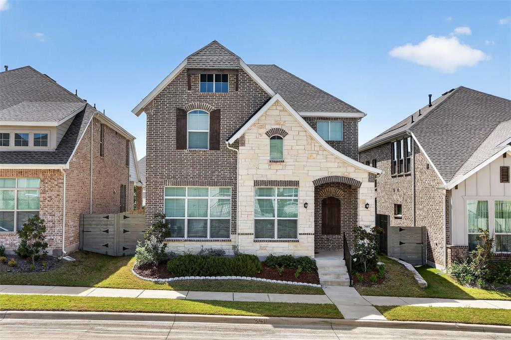 Welcome to this stunning, meticulously maintained K. Hovnanian home, built in 2023, offering modern elegance, thoughtful upgrades, and a prime location in the highly sought-after The Station community in Sachse. Boasting an upgraded stone elevation, an extended covered patio with a gas connection, and exceptional curb appeal, this home truly shows like new.Designed for both everyday living and effortless entertaining, the spacious open-concept floor plan is filled with abundant natural light, creating a warm and inviting atmosphere. The seamless flow between the living, dining, and kitchen areas provides the perfect setting for family gatherings, game nights, or hosting guests.At the heart of the home is a beautifully appointed chef's kitchen featuring soft-close cabinetry, a 5-burner gas cooktop, generous counter space, and an abundance of storage—perfect for preparing everyday meals or entertaining on a larger scale.Enjoy the ultimate live-work-play lifestyle with shopping, dining, and entertainment just steps from your front door. Ideally situated minutes from George Bush Turnpike, Firewheel Town Center, Lake Ray Hubbard, Lake Lavon, and Rockwall Harbor, this home also offers convenient access to scenic walking trails, community parks, and major highways, making commuting throughout the Dallas-Fort Worth Metroplex effortless.Combining contemporary design, quality craftsmanship, and an unbeatable location, this exceptional home offers the perfect blend of luxury, comfort, and convenience. More than just a place to live, it presents a lifestyle opportunity in one of Sachse's most connected and desirable communities. Don't miss your chance to make this remarkable home your own.