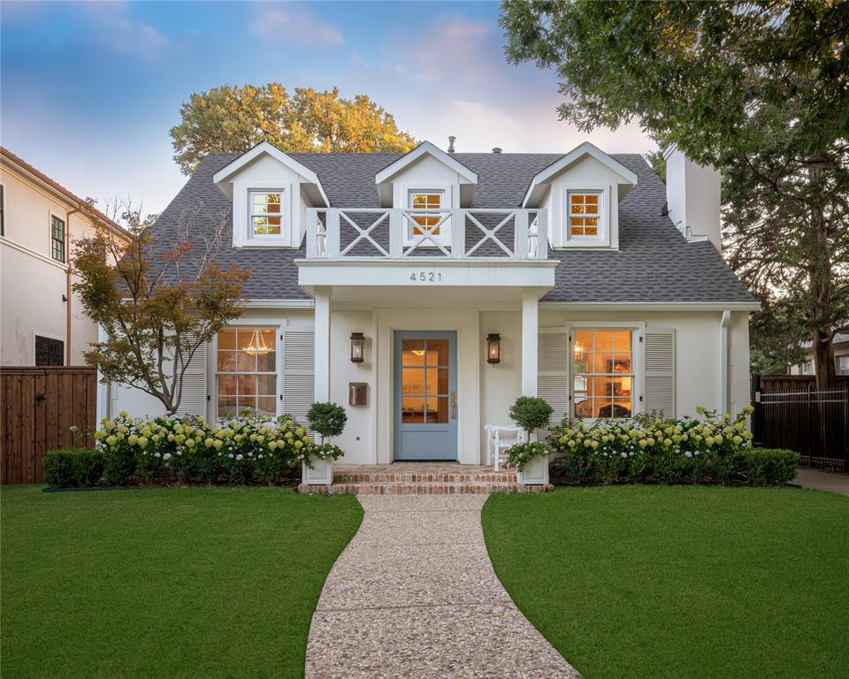 Step into the perfect blend of historic character and modern luxury in this beautifully updated 1925 built, 2828 square foot home with 3 bedrooms plus an optional 4th bedroom downstairs which is currently used as an Office. Ideally located within walking distance to Highland Park Village and Bradfield Elementary. Lovingly preserved architectural details—including original hardwood floors, large open doorways, and craftsman millwork—are complemented by thoughtful renovations today’s buyers expect.The main level offers light-filled living spaces, a fully reimagined chef’s kitchen with quartz countertops, custom cabinetry, and stainless appliances. Upstairs features spacious bedrooms, updated baths with designer finishes, and a large laundry room with sink and abundant storage.Enjoy ~400 SF of screened-in porch space creating exceptional indoor-outdoor living. The backyard is perfect for entertaining with a built-in fire pit, electric gated driveway, and oversized one-car garage. Classic curb appeal and mature landscaping complete this special property.