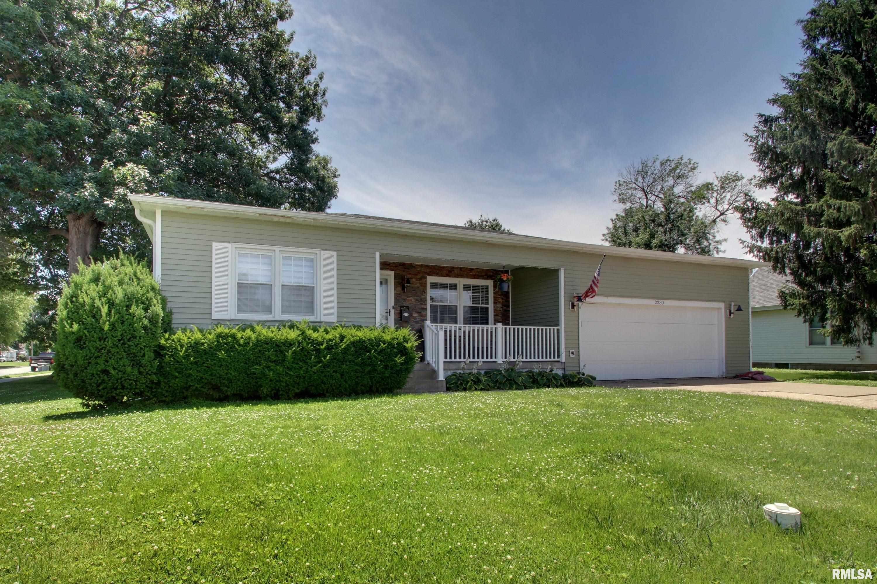Pride of ownership shines in this updated 2 bedroom, 1 bath ranch on an oversized corner lot! From the moment you arrive, you’ll notice the attention to detail that sets this home apart. Gleaming hardwood floors flow throughout the main level, and the beautifully updated bathroom and refreshed kitchen with stainless appliances make this one truly move-in ready. The nearly fully finished basement offers another 900+ sq ft of living space as well as storage and rounds out a home that has been thoughtfully maintained top to bottom.  Entertain in style on the extended covered patio, cool off in the above ground pool, and enjoy the fully fenced, spacious yard. This outdoor space checks every box for warm weather living! The oversized 2 car attached garage offers generous storage beyond just parking.  The big ticket updates are already done: siding, windows, gutters, and central air (2014), sump pump and insulated garage door (2016), and a brand new furnace (2023).   Nothing left to do but move in and enjoy. Schedule your showing today because this charmer one won’t last!