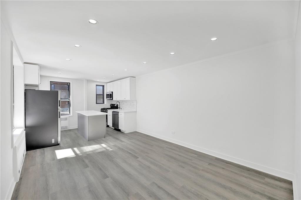 Welcome to this move-in ready first-floor studio co-op, offering a perfect blend of modern updates, everyday comfort, and a vibrant neighborhood lifestyle.Enter inside to find a thoughtfully renovated interior featuring a stylish kitchen equipped with stainless steel appliances, sleek cabinetry, and ample counter space—ideal for both cooking and entertaining. The updated bathroom showcases clean, contemporary finishes, while the well-designed layout allows for flexible living, dining, and sleeping areas filled with natural light, creating a warm and inviting atmosphere throughout.Set within a pet-friendly building on a picturesque tree-lined street, this well-maintained community offers an exceptional living experience. Residents enjoy the convenience of a live-in superintendent, a newly installed virtual doorman intercom system for added security, elevator access, and a beautifully maintained lobby. A charming shared outdoor patio provides the perfect place to relax or socialize, while two on-site laundry rooms, bicycle storage, additional storage options, and a garage (via waitlist) add to the building’s appeal—all supported by strong financials.Location is everything, and this home delivers. With easy access to NYC express buses (27X/37X), the R train, and local transit options, commuting is seamless. Just moments away, you’ll find parks, playgrounds, and a scenic waterfront promenade—perfect simply enjoying the view. Nearby Third Avenue offers a lively mix of restaurants, cafés, boutique shops, a popular green market, and seasonal festivals, bringing energy and convenience right to your doorstep.Whether you’re looking for your first home, a pied-à-terre, or a smart investment, this studio offers incredible value in a sought-after neighborhood.Don’t miss this opportunity to own a charming, well-appointed home in a dynamic community—schedule your private showing today!
