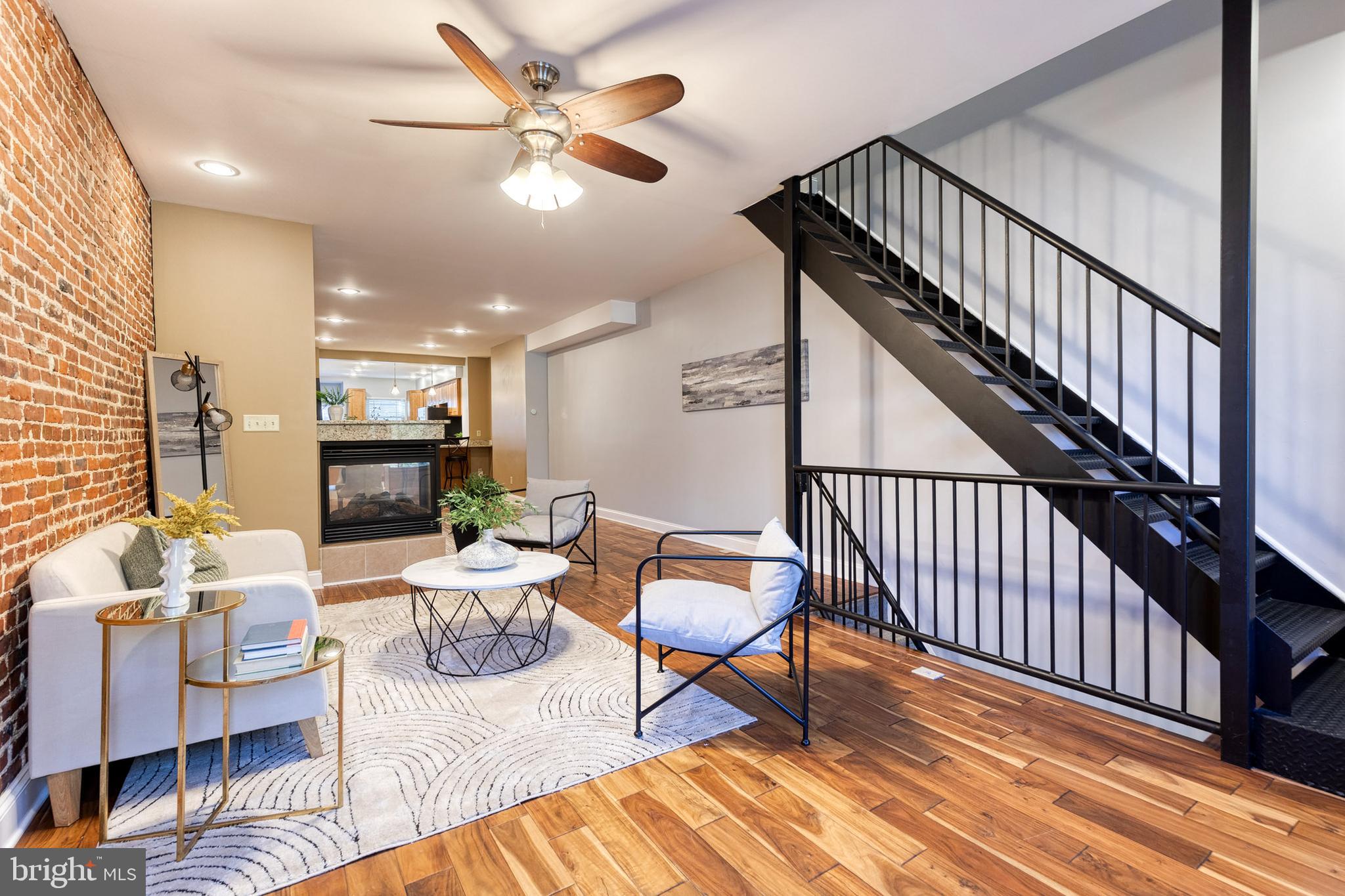 Step into this beautiful 2-bedroom, 2-bath rowhome in the heart of Canton. The home boasts a chef’s kitchen with granite countertops and stainless steel appliances ideal for both daily living and entertaining.The floor plan on the main floor is nice and open and is great for relaxing and entertaining. Features include beautiful bamboo flooring, skylights, noise-reducing windows, and a tankless water heater. Outside, enjoy a private bluestone paver patio.Situated across from Patterson Park, this home is a great place to get out enjoy the area! Please note: The fireplace is just for show and not functioning. Schedule your tour today and make it yours!Monthly rent is priced at $2500/month; first month's rent and one month security deposit needed to move in ($5000). Utilities are not included in the price. Verifiable income of at least 3x monthly rent and 650 minimum credit score is necessary to qualify. Pets are allowed and will be considered on a case to case basis.