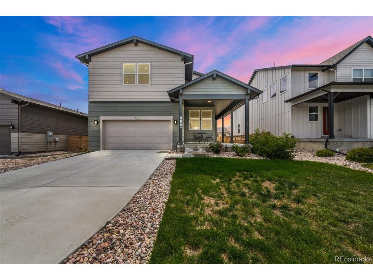 Welcome to 6622 4th Street Road in Greeley! This extensively updated 4-bedroom, 2.5-bathroom home combines modern comfort with a functional floor plan. The main level features an open layout filled with natural light, connecting the kitchen, living room, and dining space-perfect for everyday living and entertaining. A convenient office, mudroom, and half bath complete the main floor. Upstairs, you'll find four spacious bedrooms and a full laundry room. The primary suite offers a private retreat with an en-suite bathroom and walk-in closet. Outside, enjoy a large fenced backyard with plenty of room to relax, play, or garden. A 2-car garage provides additional storage and convenience. This home blends space, comfort, and style ready to welcome its next owners! Discounted rate options and no lender fee future refinancing may be available for qualified buyers of this home.