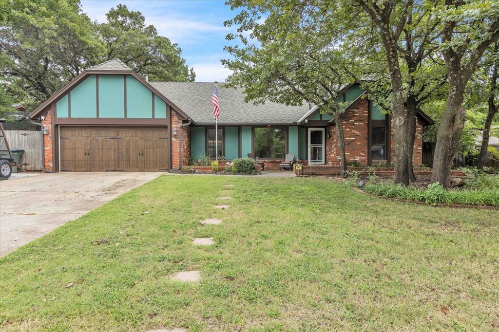 Love where you live—inside and out! This spacious 4 bed, 3 bath home features open living with a gas fireplace, two dining areas, and an updated kitchen with double ovens. The master suite offers private patio access, plus there’s a bonus room for extra flexibility. Step outside to your backyard paradise with an in-ground pool (new liner 2022), hot tub, and a full outdoor kitchen with fireplace, TV, fridge, grill, tank holder, dining area, and two seating areas! Extras include an in-ground storm shelter in the 2-car garage, extra-large driveway for RV parking or boat, fresh exterior paint (2024), smart kitchen appliances, auto-close patio door, upgraded garage door (2025), and more. All patio furniture and hot tub stay! This property has been loved, and it shows!