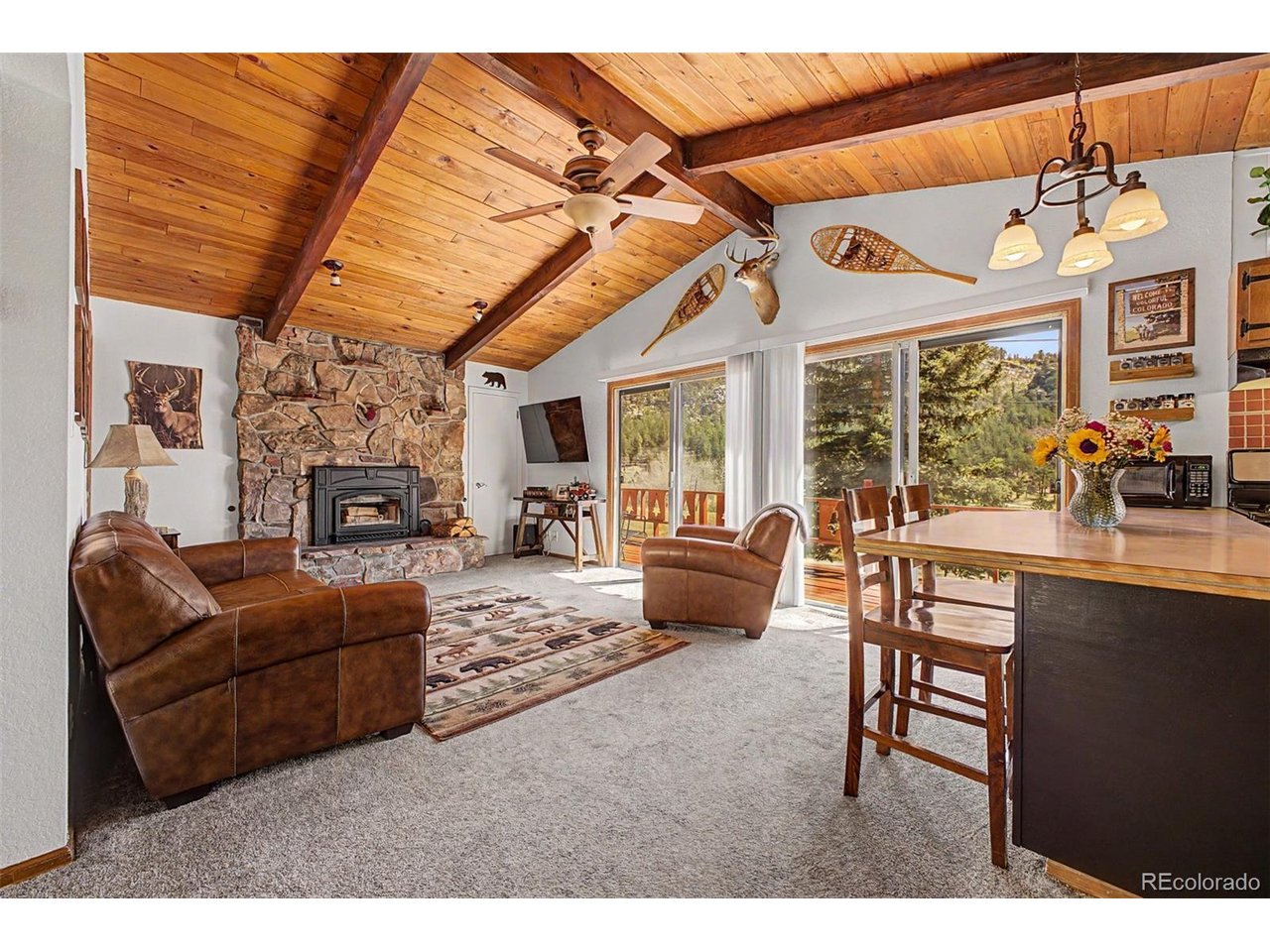 There are plenty of mountain houses.Very few actually feel like Colorado.177 Cedar Drive is one of them.From the moment you arrive, you're surrounded by towering pines, open meadow views, abundant wildlife, and the kind of peace that's becoming harder and harder to find.The 2 bedroom home has been lovingly cared for and thoughtfully improved with radon mitigation, plumbing upgrades, fresh interior paint, updated baseboard heaters, refreshed exterior and deck staining, and countless smaller improvements that make everyday ownership easier while preserving the authentic cabin character that drew the current owners here in the first place.One of the things that makes this property truly special is its setting. The lot is unusually usable for a mountain home, enjoys excellent year-round sun exposure, and offers the perfect balance of privacy without sacrificing accessibility.Living in Big Elk Meadows means more than owning a home. It means private fishing ponds, hiking trails, wildlife outside your window, community amenities, and the opportunity to experience mountain living without giving up convenience.If you've been searching for a property that feels less like a vacation rental and more like the Colorado you've always pictured, welcome home.Contact listing agent for special financing. Blaze Contreras - Blaze@TheRealhaus.com