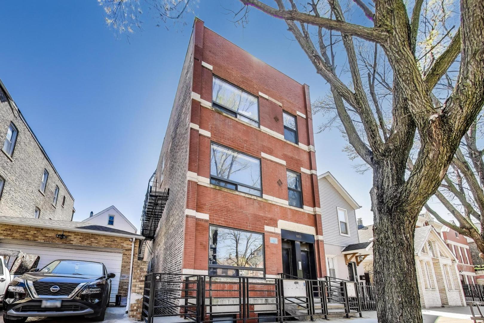 Sun-Drenched 634 sqft 1 Bed, 1 Bath Condo in the Heart of Vibrant Pilsen. Welcome to this beautifully updated condo on a charming tree-lined street in one of Chicago's most dynamic neighborhoods. This sun-soaked 1 bed, 1 bath home features a modern kitchen with stunning waterfall countertops, stainless steel appliances, and custom cabinetry. Bamboo hardwood floors and recessed lighting run throughout, creating a warm and contemporary vibe. The spa-inspired bathroom is outfitted with floor-to-ceiling glass tile, an overhead shower, and a spacious vanity with ample storage. Enjoy unbeatable convenience with close proximity to CTA Bus #18, the Pink Line, Harrison Park, and all the incredible dining, coffee shops, bars, and boutiques along 18th Street. Just a short drive to Costco, Pete's Fresh Market, Aldi, Cermak Produce, Rush Hospital, UIC, and the 290 Expressway. Don't miss this opportunity to live in an amazing Chicago location - your dream home awaits. Schedule your private showing today!