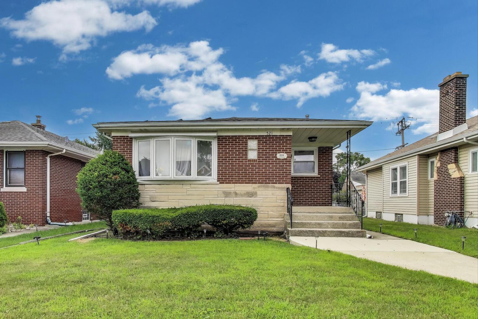 Don't miss this charming 4-bedroom brick bungalow! Inside, you'll find gleaming hardwood floors, generously sized rooms, and a full basement offering endless possibilities. Outside, enjoy a 2-car detached garage and a spacious, fenced-in backyard-perfect for entertaining, gardening, or simply relaxing.The house is equipped with solar panels with Sunrun.