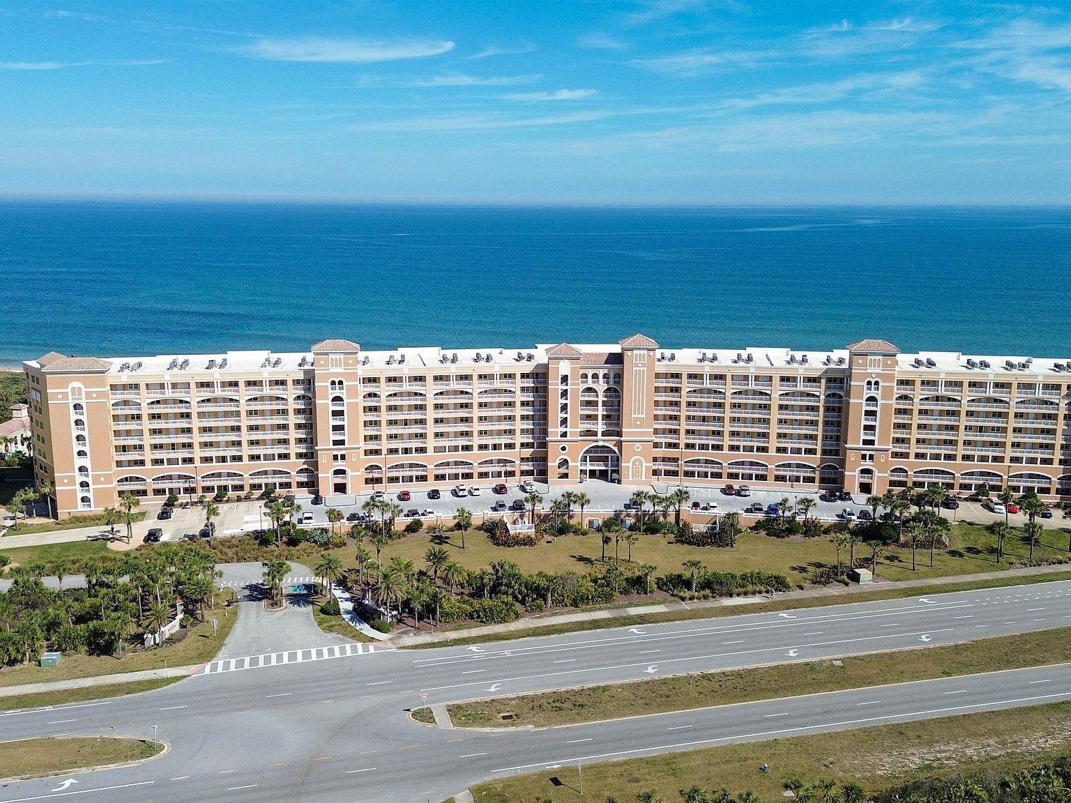 Under contract-accepting backup offers. Beautiful 3 bedroom 2.5 bath Oceanview condo! Your ultimate beachfront retreat. This spacious furnished condo has an open concept designed to allow for seamless flow between the living room, dining area, and fully equipped kitchen. Enjoy Views of the Ocean from the living area or step onto the balcony and savor the breathtaking sounds and ocean views. The master bedroom is a true sanctuary, offering comfortable bedding, with views of the ocean, a private en-suite bathroom. The two additional bedrooms are equally inviting, with cozy beds and tasteful décor. Enjoy the amenities 2 swimming pools, Fitness Center, leisurely strolls along the shore and so much more. Also conveniently located minutes to Flagler Beach, restaurants and shopping. Don't miss out call today!
