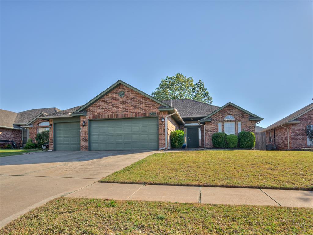 Welcome to this beautiful Moore home offering comfort and convenience. Step inside to find fresh interior paint throughout and brand-new carpet in the living room, creating a bright and inviting space. The open layout flows seamlessly into the kitchen and dining area, perfect for both everyday living and entertaining.

The spacious primary suite features a large wrap-around closet and a private bath with updated faucets. Outside, enjoy a covered patio overlooking a great backyard—ideal for relaxing evenings or weekend gatherings.

Additional highlights include an oversized 3-car garage, a storm shelter (installed 2017), and easy access to I-35 for a quick commute. Conveniently located near top-rated Moore schools and plenty of shopping and dining options close by.T his home truly has it all.

Don’t miss your chance to make this move-in ready gem yours!