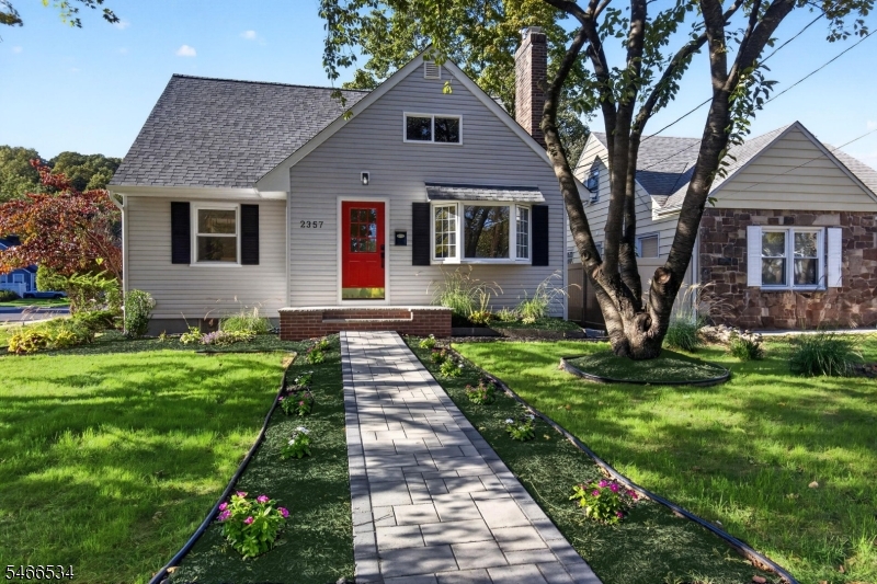Better Than Brand New! This beautifully renovated Cape Cod-style home seamlessly blends modern updates with the charm and character that make a house feel like home. Featuring 3 bedrooms and 2.5 baths, this move-in-ready property offers a brand-new kitchen with stylish shaker-style cabinets, quartz countertops, stainless steel appliances, and new tile flooring. Beautifully renovated bathrooms and a new half bath in the basement add to the home's appeal. Refinished hardwood floors throughout the first and second floors provide warmth and character. The versatile first-floor mudroom features vinyl flooring and direct access to the garage. The finished basement offers a spacious recreation room, laundry room, vinyl flooring, and a convenient powder room.Major improvements include new electrical wiring, a 200-amp electrical panel, and a new HVAC system. Exterior upgrades include new vinyl siding, new exterior doors, and new front steps, enhancing the home's fantastic curb appeal. Enjoy a new paver walkway and backyard paver patio, perfect for relaxing or entertaining.Ideally located close to shopping, schools, downtown Scotch Plains, and its many restaurants, summer concerts, farmers market, and community activities. Convenient access to major highways and NYC transportation. Fireplace and chimney are being sold as is; no known issues. Please note that Scotch Plains is currently undergoing a tax reevaluation, and property taxes are subject to change.