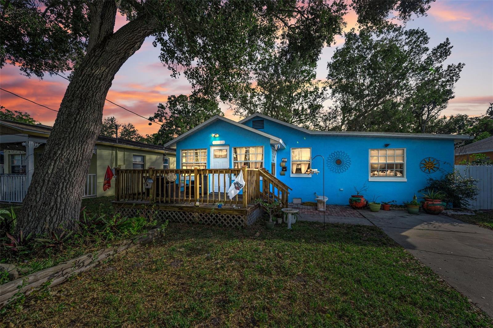 Homes like this rarely come available in such a private setting. Located on a low-traffic street with direct access to the Pinellas Trail, this inviting two-bedroom, two-bath home offers both tranquility and convenience. The open, split floor plan creates an effortless flow between the kitchen, dining, and living areas—perfect for everyday living and entertaining.The oversized primary suite provides a true retreat with a large walk-in closet, ensuite bath, and private exterior access. Step outside to a beautifully designed backyard featuring a deck and custom pergola—your own secluded outdoor living space. With shopping, dining, and beaches just minutes away, this home checks all the boxes for comfort, location, and lifestyle.