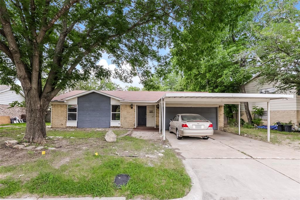 Opportunity awaits at 245 Straw Rd in Saginaw! This 3-bedroom, 2-bathroom fixer-upper is full of potential and is being sold as-is. The home features an eat-in kitchen with a stainless steel dishwasher, an extra family room for added living space, and plenty of natural light throughout. The primary suite includes a walk-in closet. An attached carport provides convenient covered parking. With a solid layout and room to make it your own, this property is ready for your vision. Great location with easy access to schools, parks, and shopping.