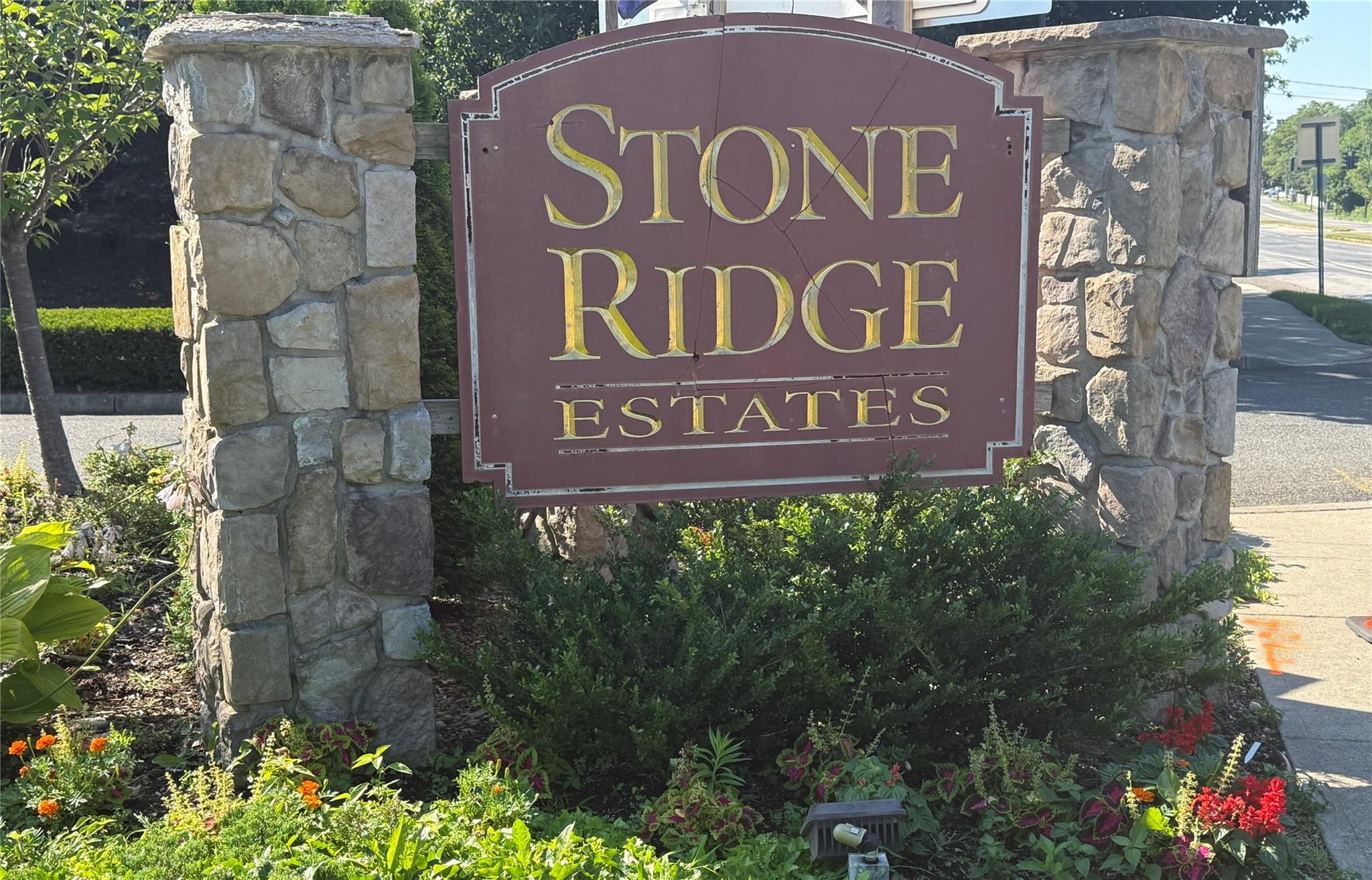 Enjoy elevated living in this beautiful upper level home in desirable Stoneridge Estates. Your own private elevator  opens to your sun drenched home with high ceilings and gleaming wood floors. Eat in kitchen features gas cooking and stainless steel appliances. The private terrace is a perfect place to enjoy your morning coffee. Designed for easy living,the open floor plan offers spacious dining and living areas. Generous sized bedrooms include a large primary suite with plenty of closet space. An additional bedroom is the perfect guest room or office and has access to another full bathroom. Live the lifestyle you deserve in this gated community with pool, clubhouse, fitness center, and gathering spaces.The perfect home to right-size in!
