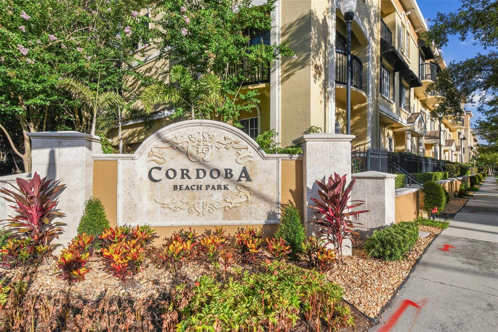 One or more photo(s) has been virtually staged. Stunning Townhome in the Heart of South Tampa’s Coveted Westshore District! Live the lifestyle you’ve always dreamed of in this beautiful 3-bedroom, 3 FULL bath townhome with a private 2-car garage, nestled in one of Tampa’s most desirable neighborhoods. Perfectly combining modern luxury, thoughtful design, and an unbeatable location, this home is a true gem you won’t want to miss. Step inside and be welcomed by dramatic high ceilings, an airy open-concept floor plan, and sun-drenched living spaces that radiate warmth and style. The chef’s kitchen is a culinary delight, with a seamless flow into the living and dining areas—ideal for both entertaining and everyday comfort. Each spacious bedroom includes its own private full bathroom, offering comfort, privacy, and flexibility for families, guests, or roommates. The home has been freshly painted and meticulously maintained, with recent upgrades including a brand-new refrigerator (Aug 2024), new electric range/stove (July 2025) new washing machine (2025), and a complete HVAC system (2022). Enjoy the peace of mind and low-maintenance lifestyle that comes with a professionally managed community. Residents have access to resort-style amenities including a sparkling pool, well-appointed clubhouse, modern fitness center, and beautifully maintained green spaces. Located just minutes from downtown Tampa, Hyde Park, Bayshore Boulevard, top-rated schools, shopping, fine dining, and Tampa International Airport, this home offers the perfect blend of urban convenience and neighborhood charm. Cordoba Beach Park properties have limited 3 bedroom units with this layout and rarely come to market. Don’t miss your opportunity—schedule your private showing today and discover the very best of South Tampa living.