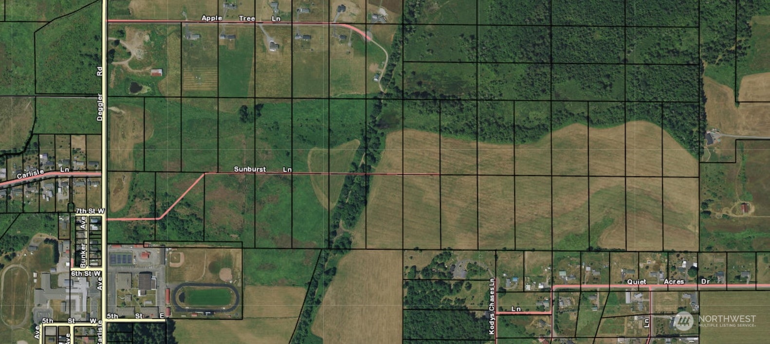 Attention Developers! 25 lot subdivision ready to build! 30 potential buildable lots with further subdivision. New paved road through a portion of the development, graveled entries to cleared building sites. Power, wells, and fiber optic internet is throughout Phase 1 of the development. The heavy lifting has been done within the subdivision including soil studies, wetland delineation, drainage ditching, and new paved access road.