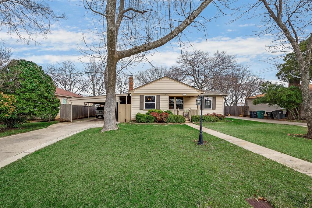 Cute as can be and perfectly located in the highly sought-after 76107 zip code! Nestled on Fort Worth’s desirable westside, this charming home offers the ideal blend of character, comfort, and convenience—just minutes from downtown.Imagine living just moments from Camp Bowie, TCU, Dickies Arena, West 7th Street, the Cultural District, Clearfork, the River District, and the Trinity Trails. Whether you’re enjoying a night out, a scenic walk, or your favorite local coffee spot, everything you love about Fort Worth is right at your fingertips.Step inside to a warm and inviting space that feels like home from the moment you walk in. With 3 bedrooms, 2 full baths, 2 spacious living areas, and a dedicated office, there’s room here for everyone to spread out and enjoy.The converted garage with a work bench adds a flexible bonus space—perfect for a game room, “man cave,” workout area, or creative studio—giving you options to truly make this home your own.Outside, you’ll appreciate the sprinkler system and rare parking capacity for up to 6 vehicles—ideal for guests, hobbies, or simply extra convenience.Lovingly maintained and thoughtfully updated with new flooring in place of carpet, this home is move-in ready while still leaving room for your personal touch.Please note: Photos reflect prior staging. The home has been well cared for and remains in excellent condition, though it is not currently staged.A home with this much charm, space, and location doesn’t come around often—come see it before it’s gone! Potential investment opportunity.