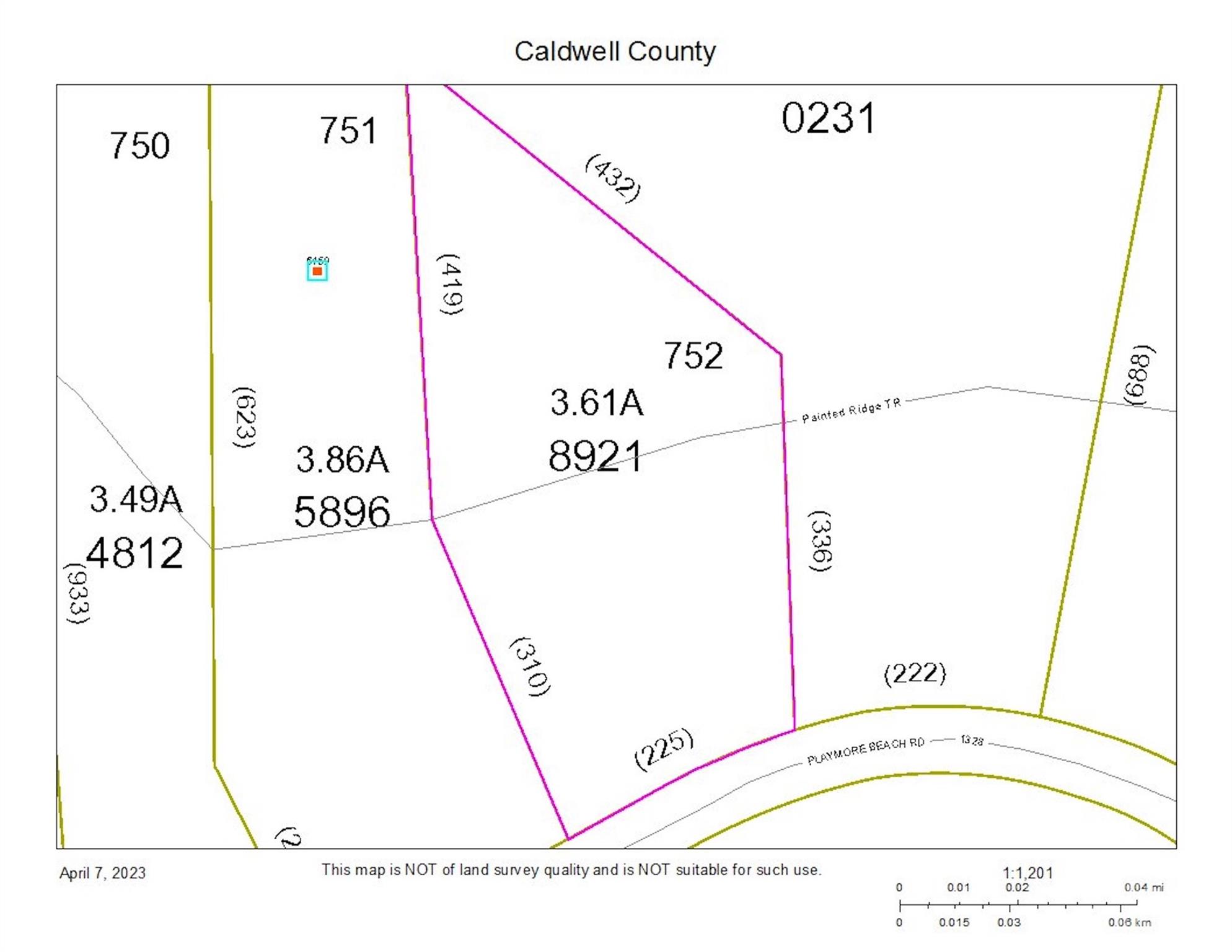 3.61 acres, 6167 Painted Ridge Trail Lot 752