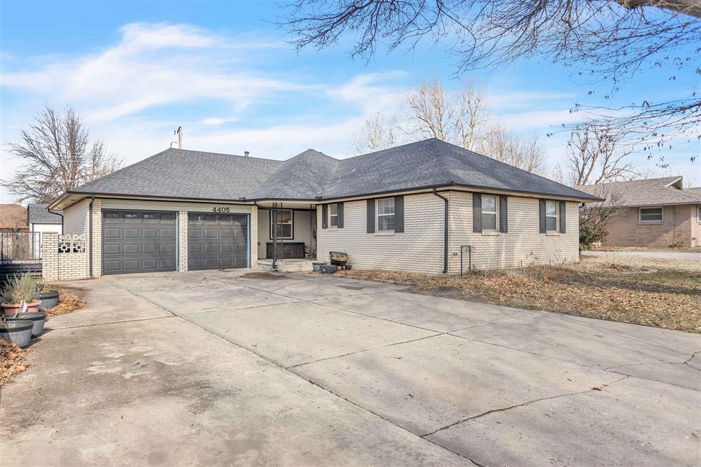 Perfect First Home Opportunity or Investor Special! This 3-bedroom, 2-bath brick home is an ideal fit for first-time buyers wanting comfort, space, and peace of mind. Bonus separate entrance from the main house perfect for a home-based business. Located in a quiet neighborhood within the desirable Coronado Heights Elementary school district, this home offers a great balance of affordability, functionality, and long-term value. Centrally located in the city you are minutes to every part of town! Home Highlights:• Oversized 2-car garage• Cozy wood-burning fireplace• Extended driveway with plenty of parking• Sprinkler system• Additional portable building with powerBig-Ticket Items Already Done(So, you don’t have to worry!)• New roof & gutters (2022)• Gas heat pump (installed within last 10 years)• New A/C compressor (3 years old)• Dishwasher (2 years old)• Vinyl wood flooring throughout (5 years old)• New garage doors (5 years old)• Updated master shower (5 years old)This home is move-in ready, well maintained, and eliminates many of the costly repairs first-time buyers worry about.