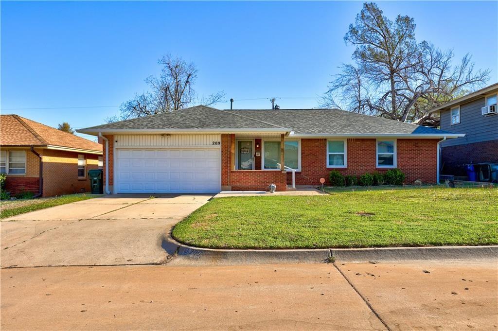 Welcome home to this beautifully maintained 3-bedroom, 2-bath property located just minutes from Tinker Air Force Base in the heart of Midwest City. Situated within walking distance of an elementary school and the area’s popular entertainment and restaurant district, this home offers both comfort and convenience.
Inside, you’ll find fresh new carpet and rich wood flooring throughout, creating a warm and inviting atmosphere. A flexible second living area provides the perfect space for a study, home office, or media room. The open layout allows for seamless flow between living, dining, and kitchen spaces.
Enjoy the spacious backyard, ideal for gatherings or play with the added benefit of an in-ground storm shelter for peace of mind. This home is move-in ready and positioned in a prime location.

Don’t miss this opportunity to own a charming home in a sought-after neighborhood with excellent access to schools, amenities, and major employers.