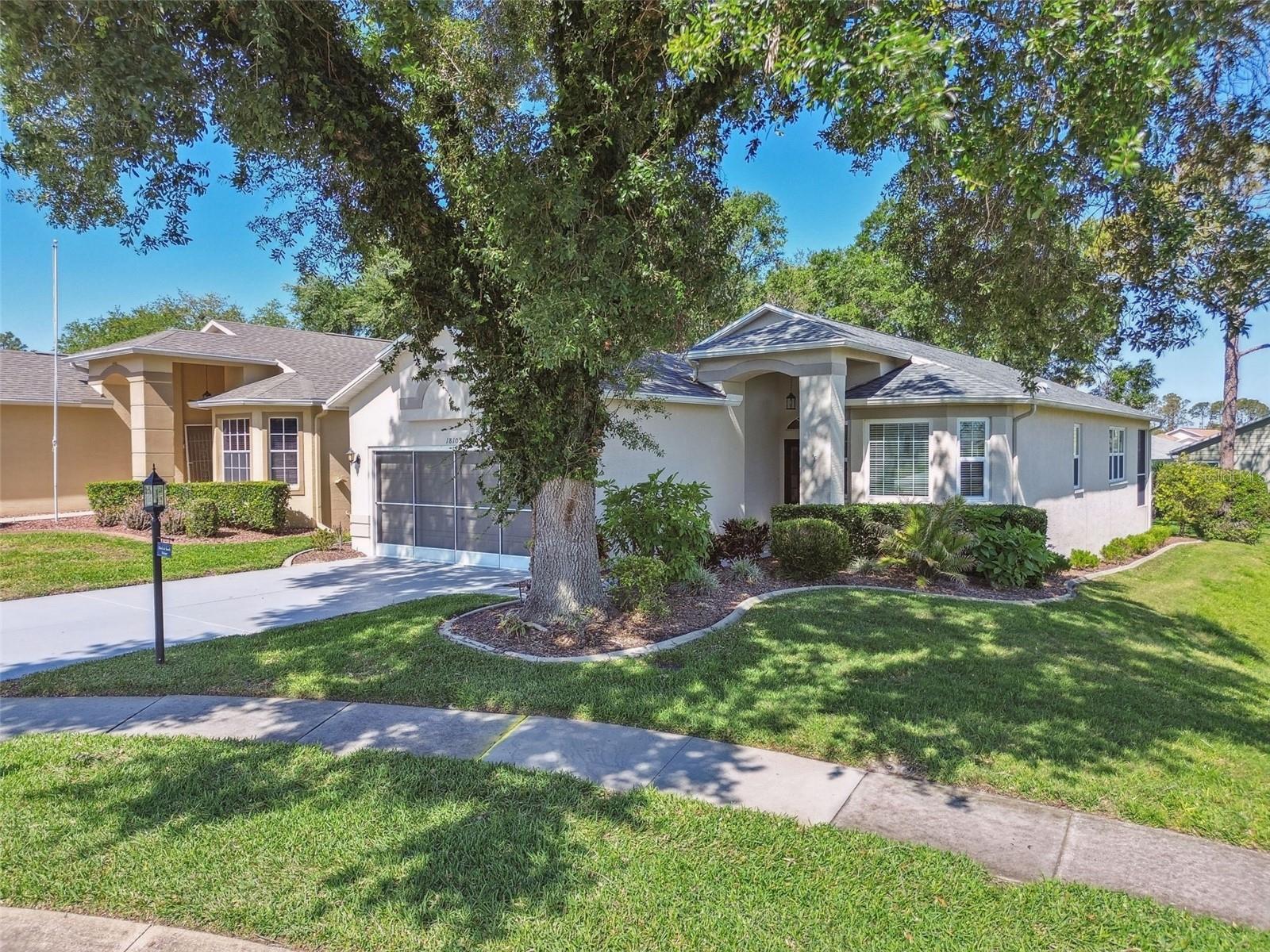 SUPER STRATFORD V MODEL HOME WITH A PRIVATE SETTING IN A MAINTAINED VILLAGE. EXTERIOR FRESHLY PAINTED  2 BEDROOM AND 2 BATH WITH A LARGE DEN/OFFICE OR 3RD BEDROOM.  CERAMIC WOOD GRAIN FLOORS, WOOD KITCHEN CABINETS ALONG WITH RECENT ROOF, WINDOWS, APPLIANCES AND MORE. THIS HOME IS MOVE IN READY.  MASTER BATH HAS A WALK IN SHOWER, AND "HUGE" WALK IN CLOSET.  DUEL SINKS AND LARGE MIRRORS.  MAINTAINANCE OF YOUR LAWN IS INCLUDED ALONG WITH A PAINT FUND WHICH ALLOWS FOR YOUR HOME TO BE FRESHLY PAINTED EVERY 7 YEARS.  (DUE TO BE PAINTED IN A COUPLE OF MONTHS)  HERITAGE PINES IS A 55 PLUS GOLF COURSE COMMUNITY, WITH BAR AND RESTAURANT, PICKLE BALL, GREAT PERFORMING ARTS CENTER WITH MUSICAL GROUPS ENTERTAINING REGULARLY.  THIS IS A REMEDIATED HOME AND ALL DOCUMENTS ARE AVAILABLE.