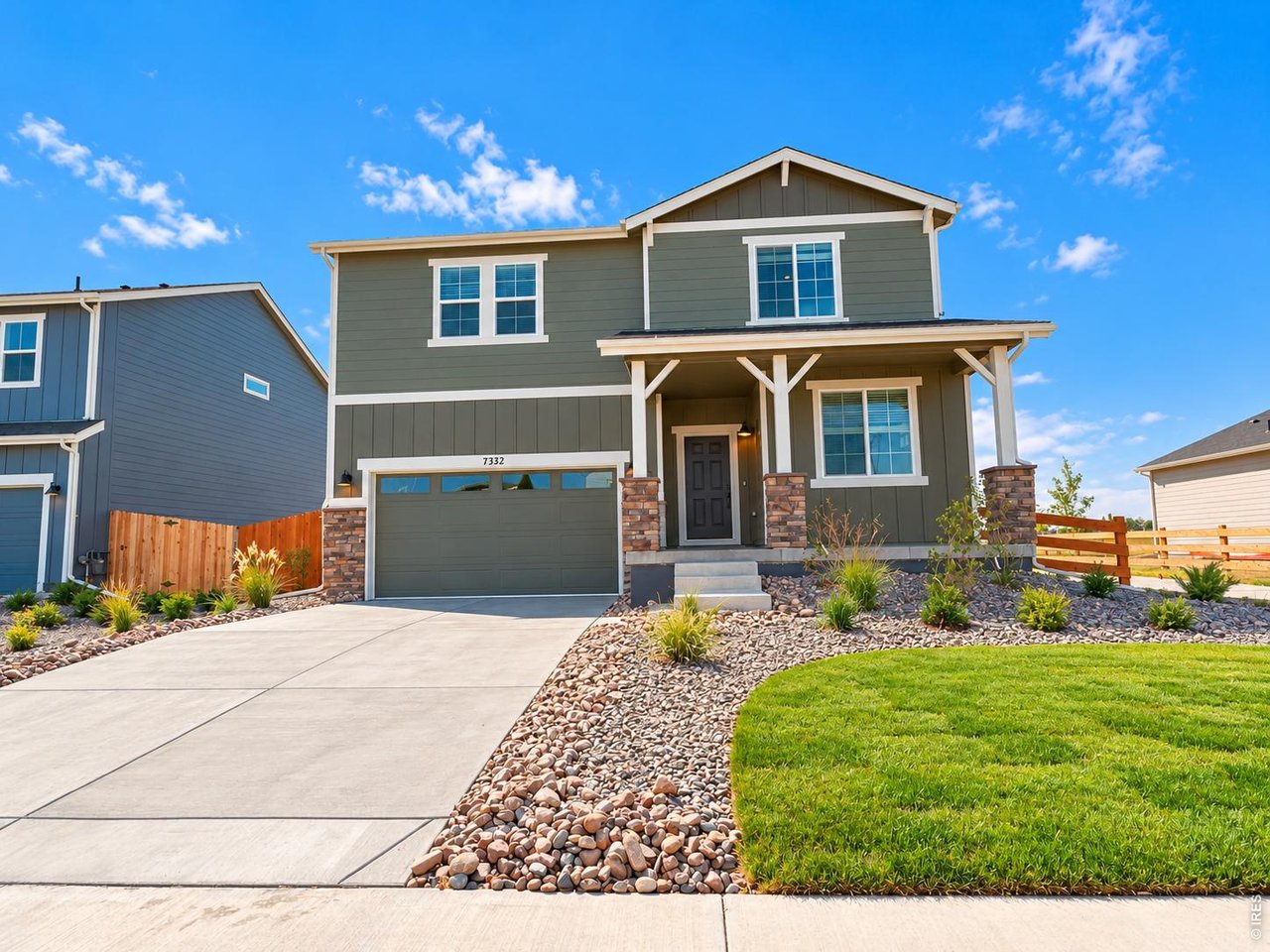 Welcome to 7332 Arkansas St, a beautifully designed Sierra floorplan offering the space, flexibility, and finishes today's buyers are searching for. Sitting on a 6,600sq ft lot, this 4-bedroom home features a dedicated main-level office, an upstairs loft and abundant natural light throughout. At the heart of the home is the upgraded chef's kitchen, featuring stainless steel appliances, including a vent hood, built-in microwave, oven, gas range, and dishwasher. A large center island, stylish flooring, and an open-concept design flow seamlessly into the dining area and spacious great room. Upstairs, the private primary suite offers a relaxing retreat with an upgraded en-suite bath and a spacious walk-in closet. Three additional bedrooms and a versatile loft provide plenty of room for family, guests, a media room, play area, or second home office. A centrally located upstairs laundry room adds everyday convenience. Home is MOVE-IN READY - inside and out! Unlike many homes, both the front and backyard are already fully landscaped. No waiting on landscaping crews, no coordinating fence installation, and no costly outdoor projects after closing, simply move in and start enjoying your new home! Enjoy added peace of mind with a 6-year structural warranty, 1-year limited workmanship warranty, 1-year Whirlpool appliance warranty, and applicable manufacturer warranties. Beautifully upgraded, fully landscaped, and truly move-in ready - welcome home to Hidden Creek!VIRTUAL TOUR DISCLAIMER: This virtual tour showcases a representative Sierra floor plan and does not depict the actual home for sale. The home featured in the tour includes a basement; however, the home being offered for sale does NOT include a basement. Features, finishes, layout, and options may vary from the actual property.