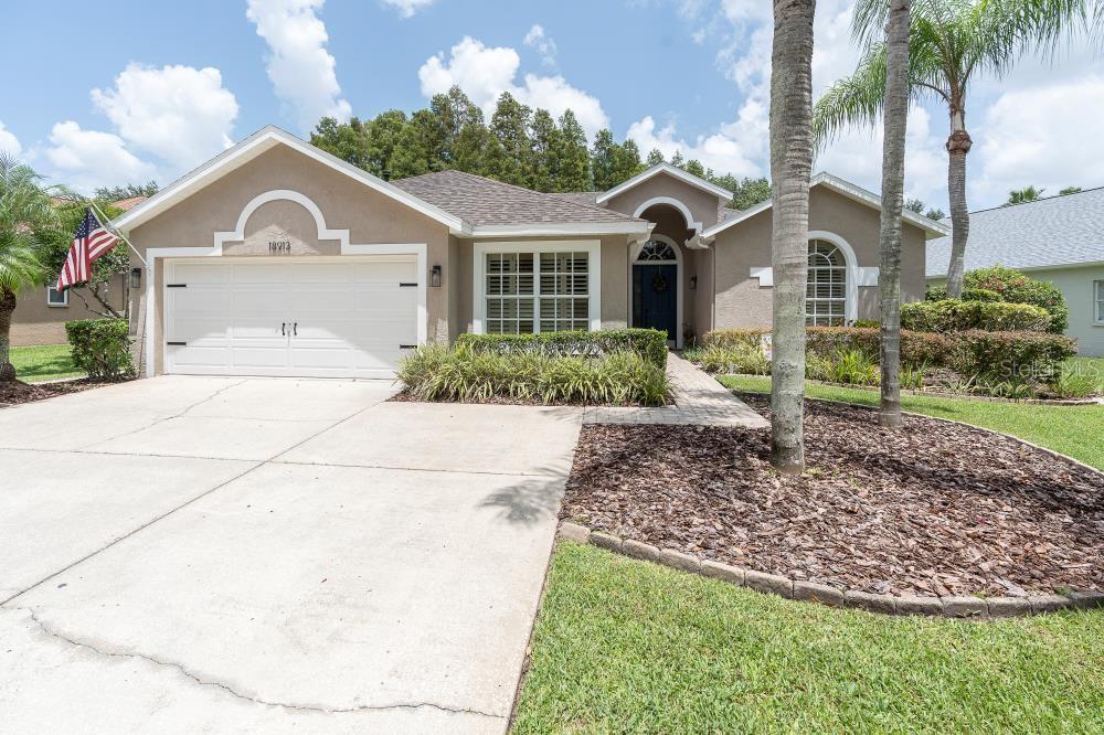 Welcome to 18913 Maisons Dr, located in Cheval Golf and Country Club—one of Tampa’s premier gated communities and zoned for the highly sought-after Steinbrenner High School! This beautifully updated 3-bedroom, 2-bath home with a 2-car garage sits on a tranquil conservation lot, offering privacy and luxury in a prime Lutz location.
Inside, you’ll find bamboo flooring, plantation shutters, and a warm, inviting layout. The gorgeous kitchen is fully updated with stylish finishes, perfect for entertaining or everyday living. Both the master and guest baths have been tastefully renovated, and there’s a versatile office/den/bonus room with built-ins and a custom barn door—ideal for working from home or relaxing.
The cozy family room features a large picture window that frames peaceful views of the conservation area. Step outside to your own private retreat: a saltwater pool with screened paver lanai, ideal for enjoying Florida’s sunshine year-round.
Additional highlights include:
• Updated laundry room
• Interior freshly painted
• Roof approx. 2014
• AC approx. 2020
• Tankless hot water heater (2014)
• Water softener (2014)

Enjoy the lifestyle that Cheval offers with 24-hour manned gates, championship golf, tennis, fitness, and more—all minutes from the Veterans Expressway, shopping, dining, and top-rated schools.

This move-in ready home truly has it all—luxury, location, and lifestyle. Don’t miss it!