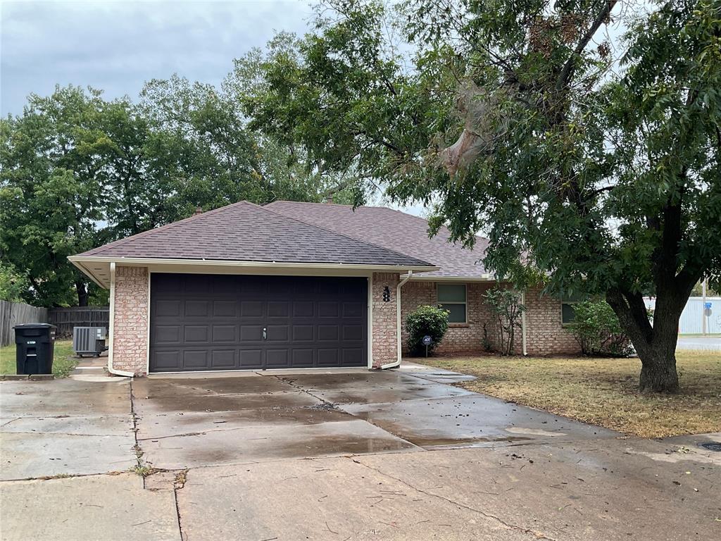 Beautifully remodeled home with 3 bedrooms, 2 bathrooms and a 2 car attached garage. The kitchen has nice granite countertops and oak cabinets. The dining room has a bay window and tile floors that match the kitchen. The large 20 x 14 living room has a wood burning fire place and built in book shelves. A good sized laundry room connects the garage entry and the front door entry. The three bedrooms are good size and have large closets. The master bedroom has two walk in closets. Both bathrooms have real tile showers. The driveway has an extra-large parking area that goes directly to the backyard, perfect for parking a boat or RV. New features include: heating and air. Roof is about three years old and the hot water heater is newer as well! There are three mature paper shell Pecan Trees that produce lots of fruit. Come see it and make it yours!