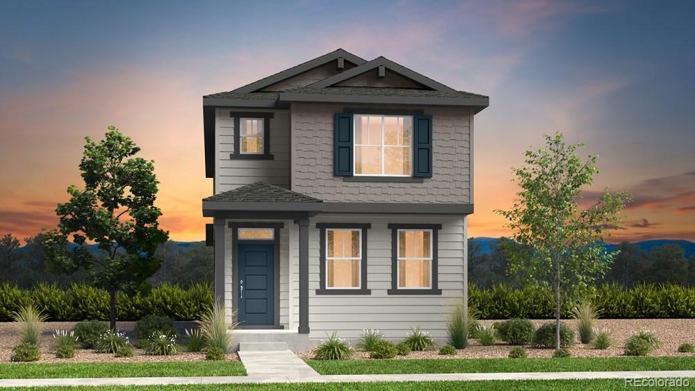 What's Special: Corner Lot | Close to Park | 2nd Floor Laundry Room | West Facing Lot. New Construction - June Completion! Built by America's Most Trusted Home Builder. Welcome to Aurora at 342 N Bersshine Court in Sky Ranch! The front entry welcomes you into an inviting open concept layout where the great room, casual dining area, and spacious kitchen come together around a large center island, creating a warm and connected living space. Upstairs, the private primary suite sits at the front of the home and offers a relaxing retreat with an attached bathroom featuring a dual sink vanity and walk in shower. Toward the back of the home, three secondary bedrooms share a full bathroom, while a centrally located laundry room sits between the bedrooms for everyday convenience. Welcome to Sky Ranch, a vibrant master-planned community in Aurora. Just south of I-70, you’re minutes from E-470, DIA, and downtown Denver. Enjoy easy access to Southlands Mall, 100+ parks, trails, golf, and a new K-8 charter school. With attainable pricing, a 4-acre park, and quick access to Hogan Park, Sky Ranch offers comfort, connection, and true Colorado living. Photos are for representative purposes only. MLS#9879241