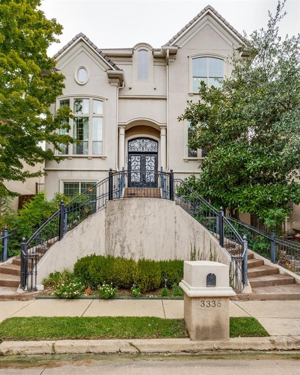 Welcome to this extraordinary 3 bedroom, 4 bath home with office and bonus loft nestled in the highly sought-after, gated community of University Park.  This meticulously designed residence offers an unparalleled combination of comfort, luxury, and sophistication, all within a secure and exclusive neighborhood.  From the moment you step inside, you are greeted by a grand foyer with souring ceilings and exquisite finishes.  The open-concept layout flows seamlessly from the formal living areas to the gourmet kitchen, making this home perfect for both entertaining and everyday living.  The chef's kitchen is equipped with top-of-the-line appliances, custom cabinetry, a large center island, and a spacious breakfast nook, ideal for hosting intimate meals or large gatherings.  Each of the 3 bedrooms is generously sized offering ample closet space and natural light.  The primary suite is a true retreat, with a spa-like bath and massive walk-in closet.  Bonus loft area attached currently used as a nursery.  One of the standout features of this home is the INCREDIBLE MAN CAVE-a true masterpiece for relaxation and entertainment.  Whether you are watching the big game, hosting a poker night, playing pool or enjoying a quiet evening with friends, this space is unparalleled;  with high-end finishes, a built-in wet bar, surround sound & custom lighting, it's the ultimate retreat and the envy of the neighborhood.  Other highlights include formal dining room, a gorgeous home office with walls of built in bookcases & drawers. Private backyard with ample space for outdoor living and dining.  The community itself provides residents with exclusive amenities such as private parks, walking trails and 24-hour security.  Located minutes from major highways, shopping, dining and entertainment. Don't miss the opportunity to own this one-of-a-kind property in the heart of Irving. Brand new hot water heater, high end epoxy garage floor, newer paint & air conditioning plus many custom features.