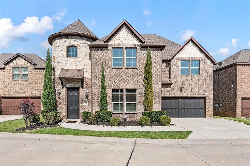 Pride of ownership home with lots of upgrades! Whole house water filtration system with reverse osmosis drinking water, high end epoxy garage floors, Base battery back up system, and more! From the moment you enter, you're greeted by soaring ceilings, rich hardwood flooring, and a grand staircase that sets the tone for the home's elegant design. The open-concept floor plan seamlessly connects the spacious living room, gourmet kitchen, and dining area, creating the perfect space for everyday living and entertaining. The kitchen features granite countertops, custom cabinetry, stainless steel appliances, ample prep space, and a large breakfast bar overlooking the main living area. The versatile floor plan includes a private primary suite on the first floor along with a secondary bedroom and full bath. Upstairs, you'll find two additional bedrooms connected by a Jack-and-Jill bath, an oversized game room, a dedicated media room with double doors, and a convenient wet bar.