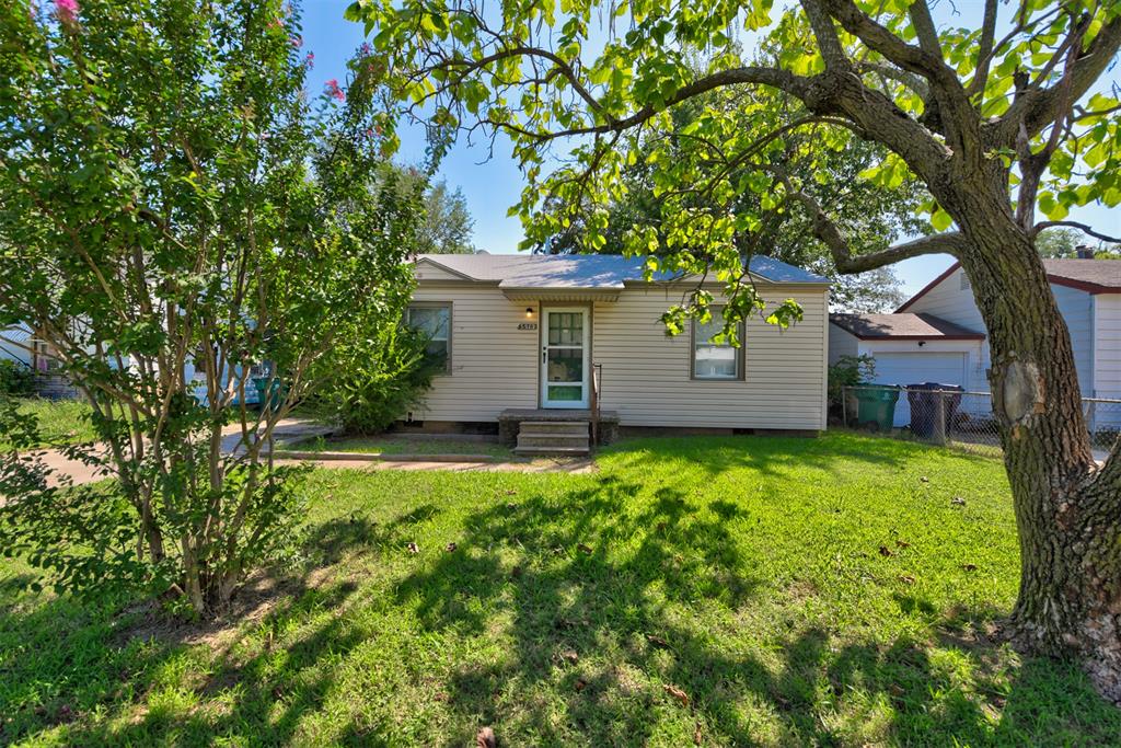 The property appraised for $116,500 in 2025 and is now offered at $90,000, presenting a strong equity opportunity and recent major updates. Convenient OKC location with easy access to major routes. This 3-bedroom, 2-bath home offers 784 square feet of living space and is currently leased at $820/month, providing immediate income. Interior cosmetic updates were completed in 2019, including flooring, paint, tile, fixtures, hardware, and light kitchen upgrade, along with the addition of washer and dryer hookups. Additional improvements include a new hot water tank and bathtub plumbing in 2021, bathtub resurfacing in 2024, and a brand-new roof in 2025. Tenant in place—ideal for investors seeking immediate cash flow. Please do not disturb the tenant.