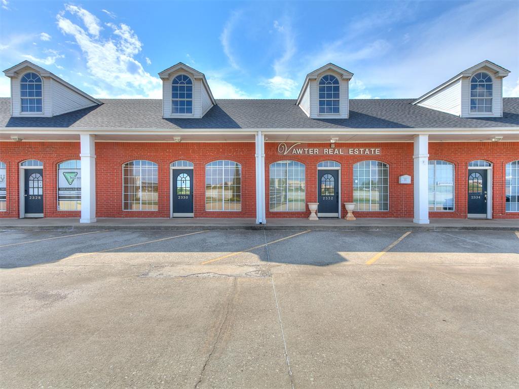 Great office space.  Good mixed use in strip center with insurance, roofing company, salons, advertising/promotion, oil and gas and other small businesses.  

Office build out was quality done with 8 office, nice kitchen, nice printer work space and storage room.  6 parking spaces, (this is 2 units) Extra parking is available.  Visibility and easy access to I-35, shopping and more.

Owners association provides exterior insurance, upkeep and maint.  includes, water, garbage and sewer.

Space is ready for occupancy.  1 a/c approx 12 years old (American Standard) 2nd a/c approx 2 years old.