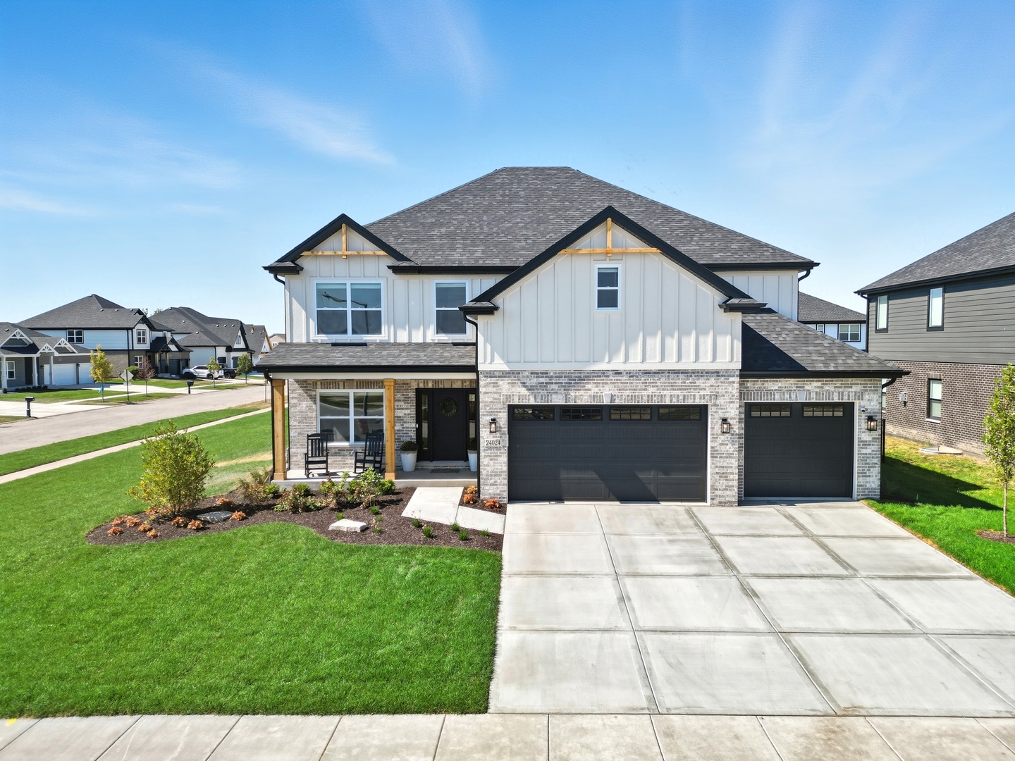AMAZING NEW CONSTRUCTION OPPORTUNITY! Still time to make your CUSTOM SELECTIONS W ALL THE UPGRADES INCLUDED! Gorgeous 4 bedroom, 2.5 bathroom Custom Home W Sprawling 2-Story Family Room W FIREPLACE, Covered front porch elevation, Attached 3 car garage, Large Kitchen W island, breakfast bar & walk-in pantry, Main floor office, Huge master bedroom W walk-in closet, Hardwood flooring through main level, Ensuite master bathroom W double bowl sinks, custom shower & separate tub! All sitting on an amazing oversized lot! Amazing location seconds to great Shopping, Dining, Major interstate access & Award winning LINCOLN-WAY SCHOOLS! **PHOTOS NOT FROM ACTUAL HOME, BUT PREVIOUS MODEL W SAME FLOOR PLAN & SIMILAR FINISHES**