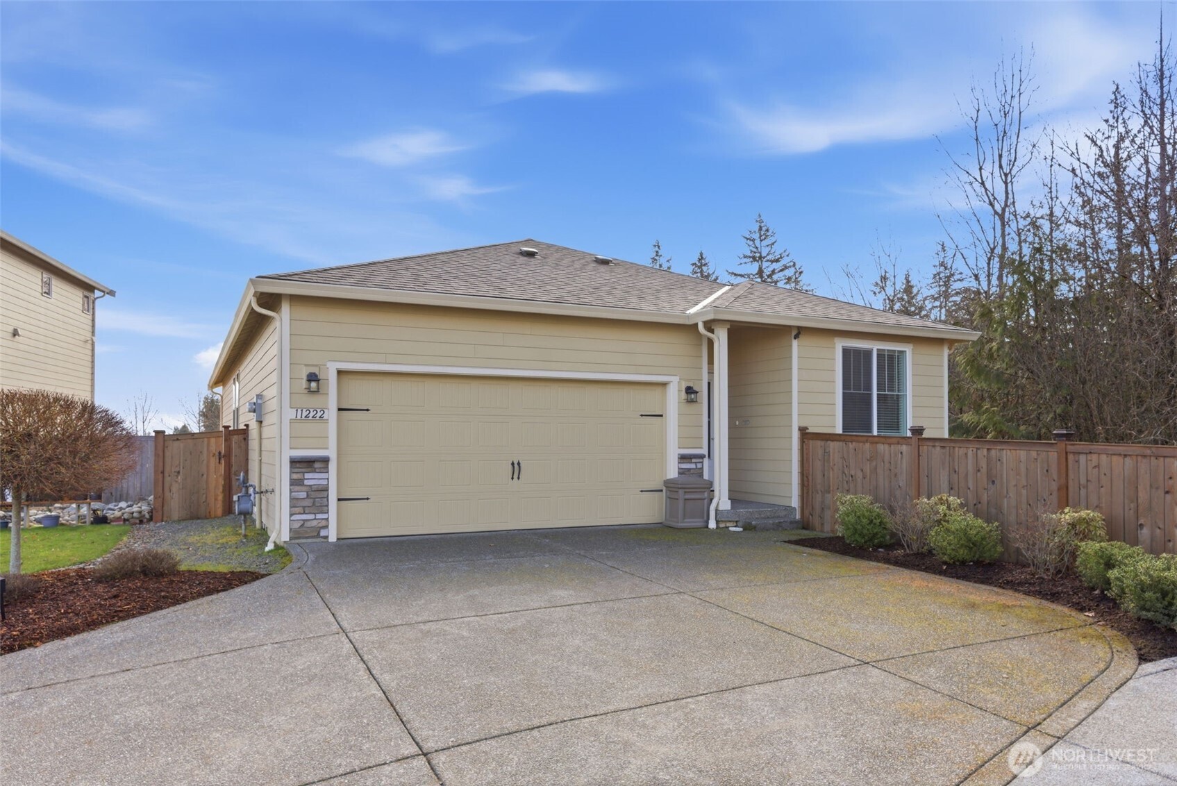 Welcome home to this beautifully maintained Lipoma Firs 3-bedroom, 2-bath rambler offering nearly 1,500 square feet of comfortable single-level living on one of the best lots in Lipoma Firs. Fresh interior paint and newer carpet create a bright, move-in ready feel throughout. The thoughtfully designed floor plan features spacious living areas that flow easily into the kitchen and dining space, perfect for everyday living and entertaining. Enjoy year-round comfort with air conditioning, Kitchen has lots of cabinet space with Quartz counters. All appliances included and several large windows that bring in natural light and highlight the peaceful surroundings. Situated on a private and secluded lot, the backyard offers a quiet setting to relax, garden, or host gatherings. The primary suite includes a private bath and generous closet space, while two additional bedrooms provide flexibility for guests, a home office, or hobbies. Conveniently located close to Sunrise Village and Puyallup shopping, dining, parks, and everyday amenities, this home blends privacy, comfort, and convenience. Don’t miss this great rambler opportunity!