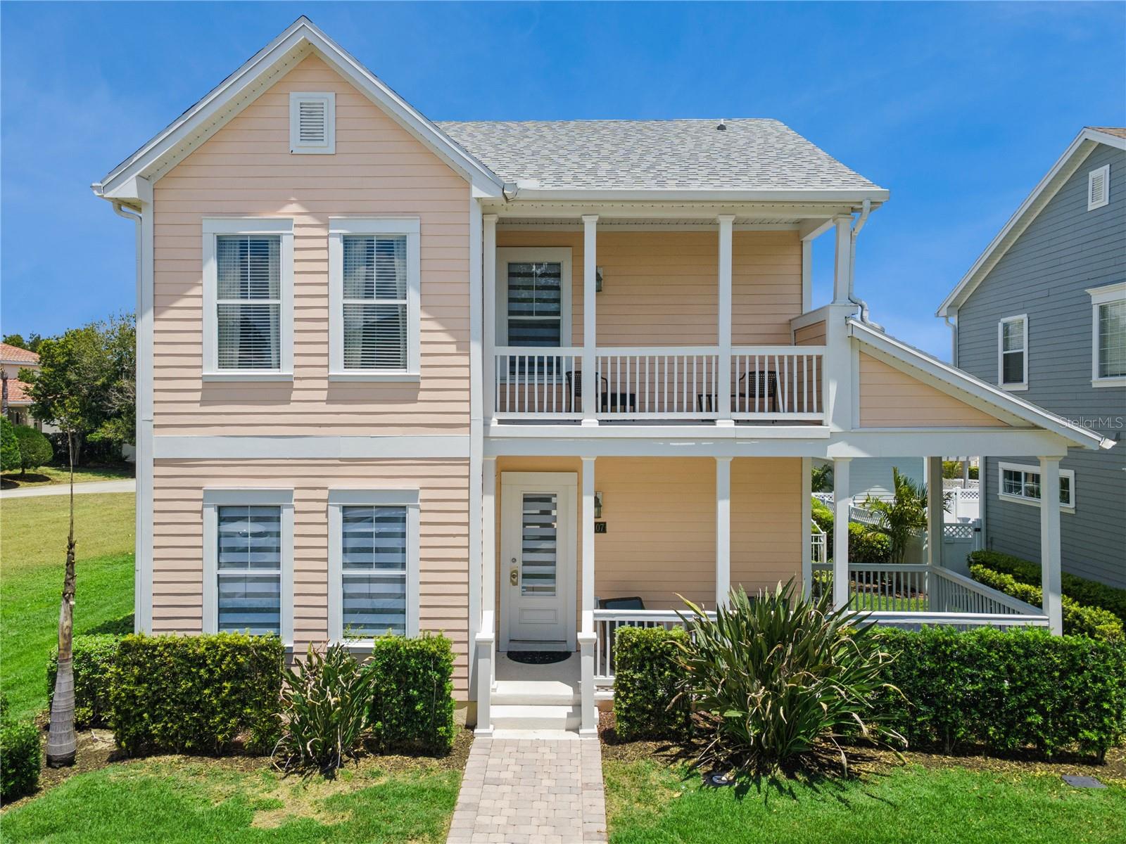TRANSFERRABLE REUNION MEMBERSHIP AVAILABLE!Welcome to this amazing Fully Furnished 4 Bedroom, 4 Bathroom home located in the highly desirable Homestead addition of Reunion Resort. Perfectly positioned within easy walking distance to The Grande, you and your guests will enjoy convenient access to multiple restaurants and bars, along with The Cove Bar, Seven Eagles Pool, and Fitness Center.This beautifully updated home showcases pride of ownership throughout. The kitchen has been widened and tastefully updated, creating a more open and functional space for entertaining. All carpet has been removed and replaced with stunning wood-look laminate flooring throughout the home. In addition, the downstairs flex room has been converted into a true 4th bedroom, offering convenient accessibility and comfort for guests.Upstairs, the spacious Primary Suite is accompanied by two additional bedrooms, each featuring its own private en-suite bathroom. The thoughtfully designed floor plan provides exceptional living and entertaining space downstairs, including a family room, dining area, updated kitchen with stainless steel appliances, and a comfortable living room perfect for movie nights, game nights, or relaxing with family and friends.Step through the French doors to your private outdoor retreat featuring a brand-new pool deck and sparkling crystal-clear pool, creating the perfect Florida oasis. Additional peace of mind comes with a roof replacement completed in 2022 along with a transferable 11-month home warranty for the new owner.Meticulously maintained and move-in ready, this home is ideal as a primary residence, second home, or short-term rental investment opportunity.Reunion Resort spans over 2,300 acres and offers world-class amenities for every lifestyle. Residents and guests enjoy three signature golf courses designed by Palmer, Watson, and Nicklaus, along with the world headquarters of the Leadbetter Golf Academy. Located just minutes from Walt Disney World Resort and within easy reach of Florida’s beautiful beaches, Reunion provides endless opportunities for entertainment and relaxation. Resort amenities include a spectacular water park, 12 community pools, golf pro shops, pickleball courts, clay tennis courts, miniature golf, restaurants, and more.Experience the luxury lifestyle you’ve been searching for in this exceptional Reunion Resort property. Don’t miss this incredible opportunity!