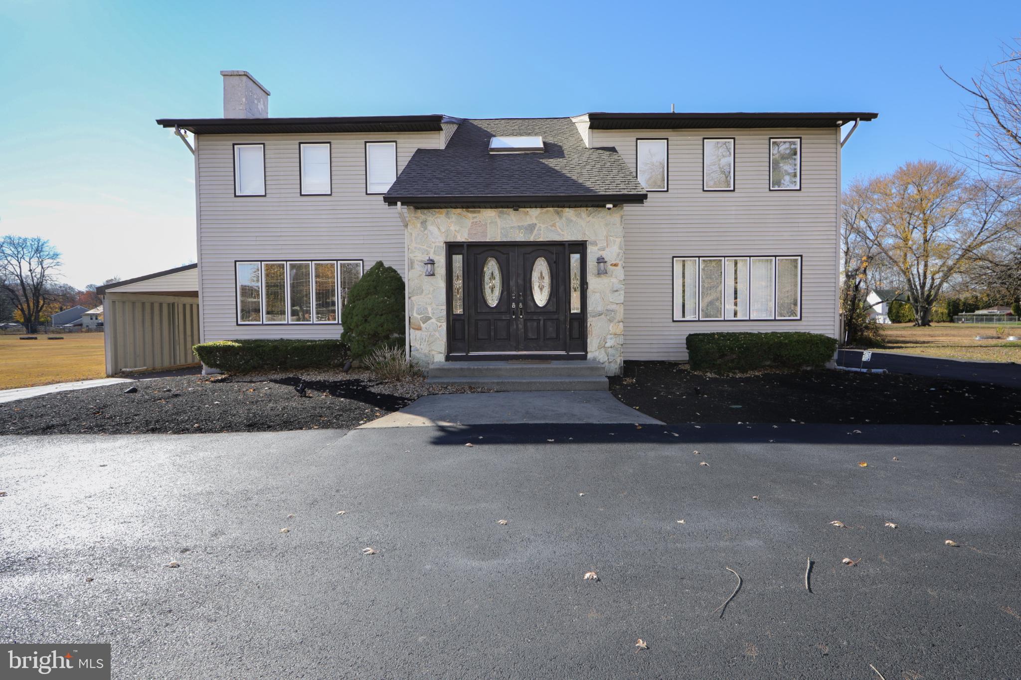 Have your own Private Resort Estate by New Year’s! Act now to get this 5,184 sq ft custom colonial on .95 acres in convenient Blackwood, NJ! This beautiful resort style home has the following incredible features: Soaring foyer + updated staircase, Gourmet kitchen: granite countertops, stainless steel appliances, gas fireplace, formal dining room, 1st-floor suite w/ full bath. Full Master Bedroom including a fireplace, spa bath & private deck. This year-round entertainment oasis also features a dual HVAC system, new hot water heater and check out the movie theater in the recently finished & waterproofed basement! Home also has some "smart home" features! Did we mention the first floor in-law suite? Outside? You’ll have a heated in-ground pool, large jacuzzi, a 30x30 sports court & brand new deck! Roof is nice and young with the front roof only 2 years old and the rear roof being 1 year old.