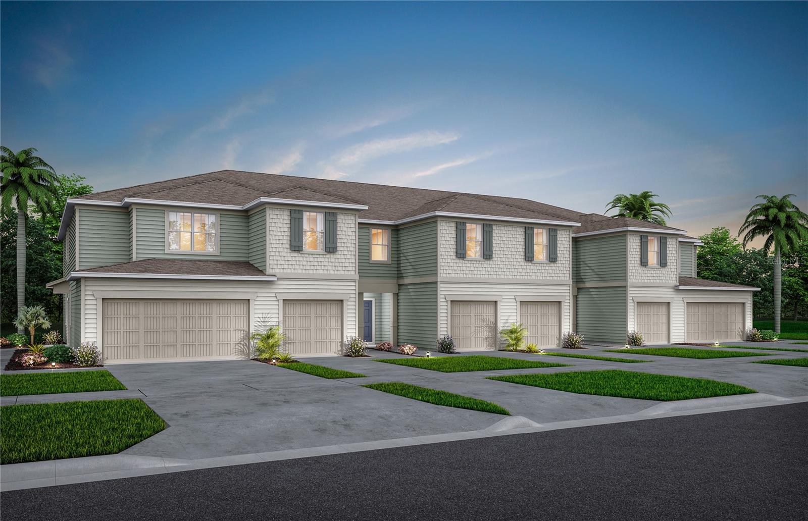 Under Construction. Welcome to Skylar Crest – a new townhome community all about location! Situated off of Lake Mary Blvd, your new home will provide quick access to downtown Sanford and the RiverWalk, plus all of the shopping & dining Lake Mary has to offer. Just 5 minutes to 417, private homesites, and a resort-style pool, cabana, and playground will provide everything you’re looking for!Discover the perfect blend of convenience and luxury in this move-in ready Springdale two-story townhome. This interior-unit townhome offers 3 spacious bedrooms, 2 full bathrooms, a powder room, and a single-car garage, complemented by a covered lanai. The open-concept first floor is perfect for modern living, with a gourmet kitchen featuring quartz countertops, sleek Elkins White cabinetry, a decorative tile backsplash, and stainless-steel Whirlpool appliances, including a refrigerator. The open concept gathering room and café area flow seamlessly into the covered lanai, providing a perfect setting for entertaining or simply relaxing. Upstairs, retreat to your private Owner’s Suite, which boasts a generous walk-in closet and a luxurious en suite bathroom complete with a double-sink quartz vanity, a walk-in shower with a glass enclosure, and ample storage space. Two additional bedrooms, a secondary bathroom, and a conveniently located laundry room offer both privacy and functionality. With elegant, professionally curated design selections including tile flooring, soft and stain-resistant Shaw Brand carpet, Whirlpool washer and dryer, and 2” faux wood blinds, this home is as beautiful as it is practical. Don’t miss the opportunity to make this sophisticated townhome yours—schedule a tour today and experience the luxury and ease of modern living!