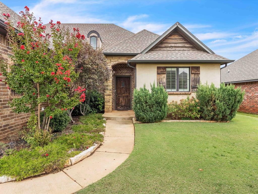 Welcome to this stunning, Tuscan style 4-bedroom, 2.5-bath home with over 2,100 sq. ft. of thoughtfully designed living space plus a dedicated office and a 3-car garage. The open-concept floor plan offers a spacious living area, a well-appointed kitchen with stainless steel appliances, and a dining space perfect for gatherings. The primary suite includes a private bath and generous closet space, while three additional bedrooms provide flexibility for family, guests, or hobbies.

Enjoy the outdoors with an extended patio, outdoor kitchen with granite countertops, built-in grill, storage, and space for an under-counter fridge. The backyard is perfect for entertaining or relaxing in the evenings, as the west-facing orientation provides afternoon shade on the back porch.

This home is packed with upgrades:
 • 5-zone sprinkler system
 • Storm shelter
 • Whole-home generator hookup (powers most major appliances, HVAC, and lighting)
 • Honeywell alarm system
 • Timers for exterior lighting
 • Plantation shutters for added privacy (on the front of the home)
 • Extra attic flooring for convenient storage
        *      Whole Home guttering
        

Located in a friendly neighborhood with a fishing pond, playground, and an active community.  You’ll love the welcoming atmosphere and walkable streets.

Don’t miss this move-in ready home that blends modern comfort, smart upgrades, and neighborhood charm.