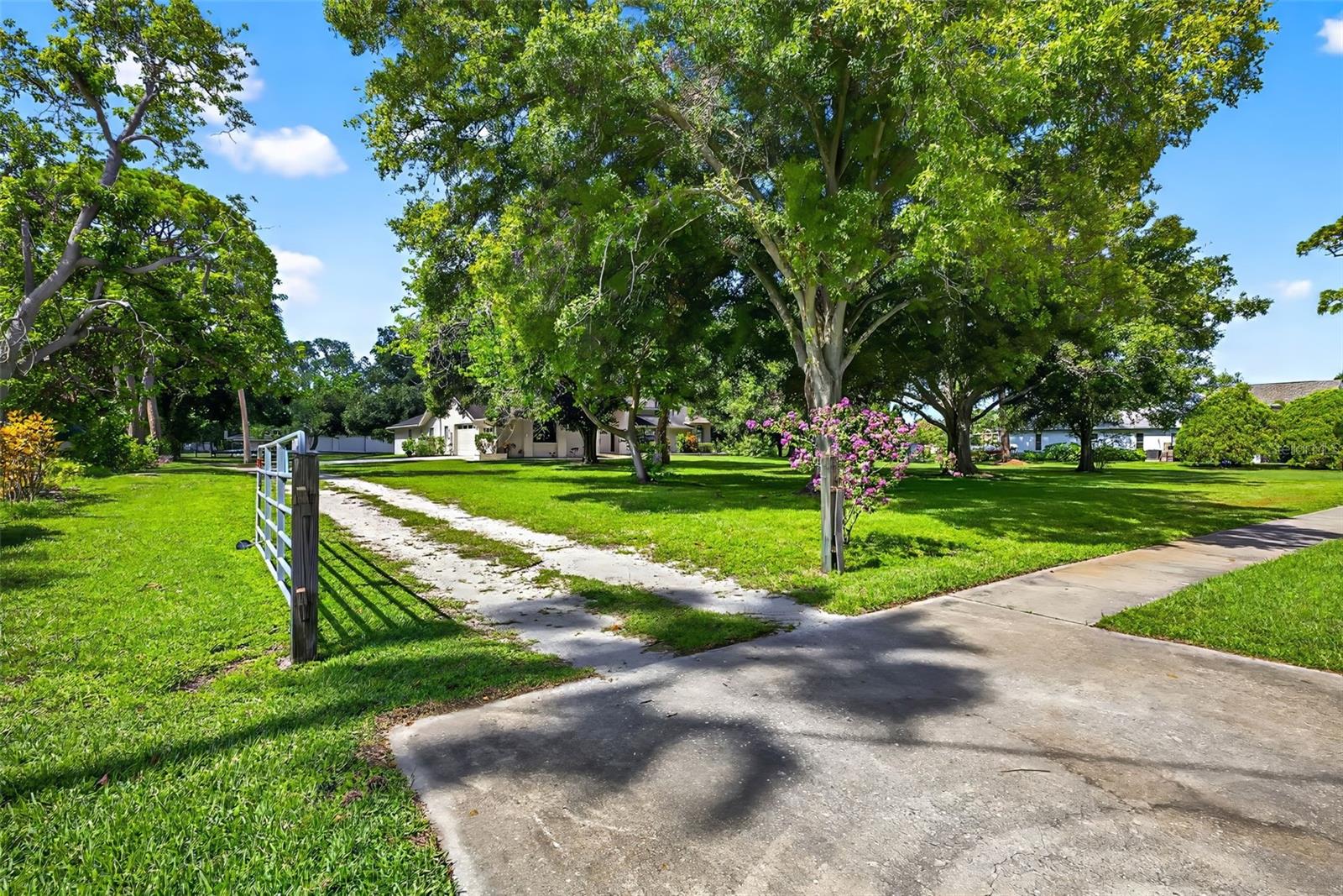 Exceptional 4.45-Acre Lake View Property in Pinellas Park. Discover an incredible opportunity to build your dream estate or develop a lucrative investment on this expansive 4.45-acre property located in Pinellas Park. The property offers a peaceful setting with convenient access to top-rated schools, parks, shopping, and major thoroughfares. Whether you're envisioning a private family compound, launching a home-based business or adding a standout property to your real estate portfolio, this parcel offers unmatched flexibility and space. With serene lake views, privacy, a feeling of being in the rural country and priced below appraised value, this is a chance to secure premium land in central Pinellas County. Currently on site are 3 separate structures: 1) 3,721 sq ft home, 2) two bedroom guest house or office, and 3) six bay garage. You will have endless potential for renovation, repurposing or development. Cash or hard money loan only.  No seller financing.  Don't miss out - this is a rare find!