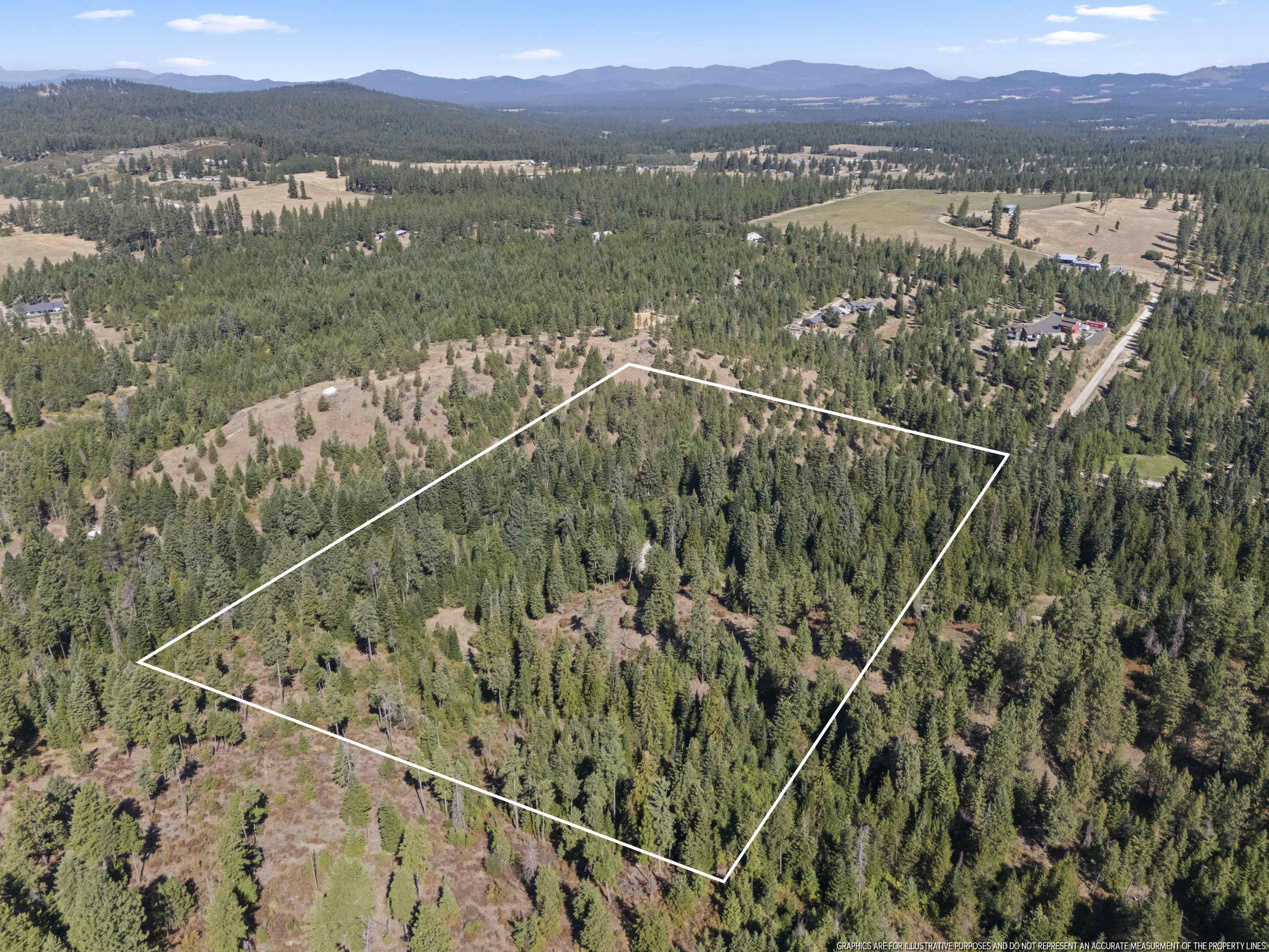 Discover the perfect blend of privacy, natural beauty, and convenience with this stunning piece of raw land tucked on a quiet private road in Chattaroy. A year-round creek meanders through the property, offering the tranquil sound of flowing water and creating a peaceful, park-like setting with over 900 feet of creek frontage. This well-maintained parcel has been thoughtfully cleared in key areas, with brush removed and a prime home site already opened up—making it easier than ever to envision and build your dream home. There is a hand dug well that has retained 15' of water year round. Towering trees frame scenic views, while the surrounding landscape provides ample space for gardens, trails, or simply enjoying nature. This is the perfect serene land to build your dream home. With incredible potential, this unique property offers unmatched seclusion and serenity—just a short drive from Spokane and everyday conveniences. Designated Forest land tax and there is a forest management plan in place.