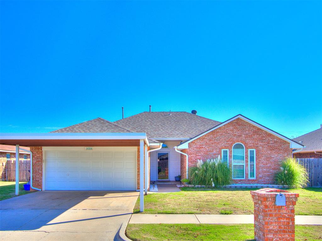 Welcome to this well-maintained, move-in-ready 3-bedroom, 2-bathroom home, conveniently located in the Winfield Addition. The inviting interior offers an open living area that flows seamlessly into the kitchen, creating a comfortable space for everyday living and entertaining. The kitchen boasts ample counter space as well as cabinet storage, all  new stainless steel appliances, and solid surface countertops. This home offers valuable updates for added peace of mind, including a newer roof (2023), newer HVAC system (2023), newer windows (2019), and (2026) new gutters and garage door were installed. Outside you will find a nice covered patio, outbuilding, and a great sized yard. With easy highway access and a convenient location near Tinker Air Force Base, Will Rogers World Airport, and downtown Oklahoma City, this home offers both comfort and convenience.