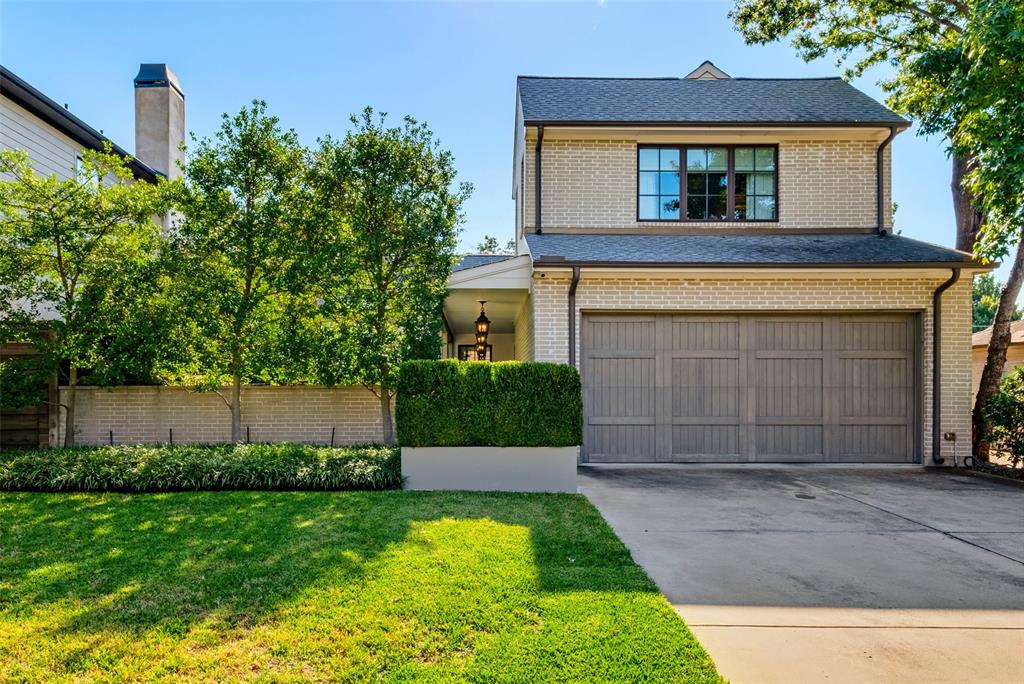 A sophisticated expression of timeless luxury, this beautifully appointed Dallas residence offers an exceptional blend of refined interiors, elegant architectural details, and inviting indoor-outdoor living. Ideally situated near Highland Park Village with convenient access to the Dallas North Tollway, this four-bedroom, three-bath home places premier shopping, dining, and entertainment just moments away.A charming, landscaped courtyard welcomes you into thoughtfully curated interiors featuring statement lighting, elevated finishes, and a warm, sophisticated aesthetic. The stunning living room serves as a focal point, showcasing soaring vaulted ceilings with exposed beams, an impressive brick fireplace, and an abundance of natural light. The beautifully designed kitchen features crisp custom-style cabinetry, a generous island with seating, premium finishes, and an effortless connection to the surrounding entertaining spaces.Beyond the interiors, a private courtyard offers a serene outdoor retreat with manicured greenery, elegant stonework, and a decorative fountain. Covered walkways and outdoor fireplaces create an inviting setting for year-round entertaining and relaxed evenings at home. Every detail reflects a balance of understated elegance, comfort, and timeless appeal.