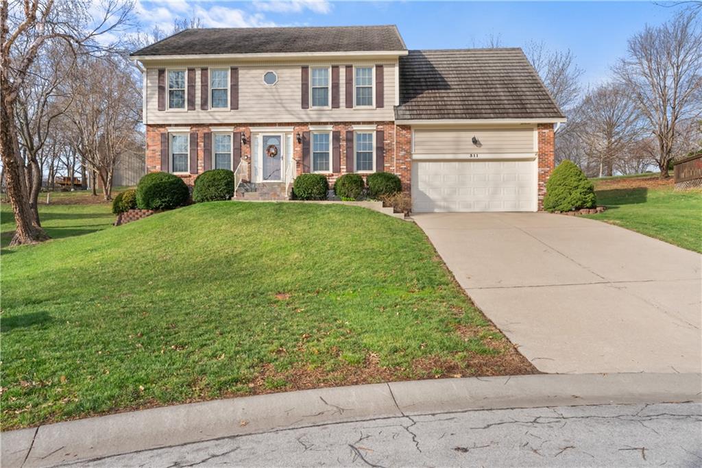 ORIGINAL Owner that has kept this home up great!! Ceramic tile floors, carpet and hardwood floors, All neutral colors , 4 beds 3 1/2 bath, ALL windows are newer, storm doors, Gutter covers 2025, SUCH a great Family home! Lake view; walk to the swim dock....Huge Master closet Plus cedar closet; Huge Master includes a sitting room, Finished daylight bsmt with nonconforming bedroom and full bath PLUS plenty of storage. Stone coated Steel Roof