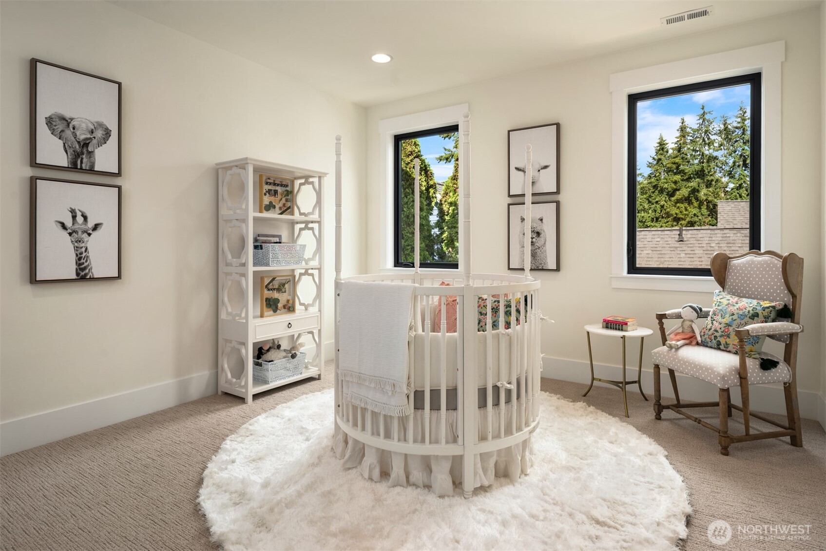 Charming space designed as a nursery.