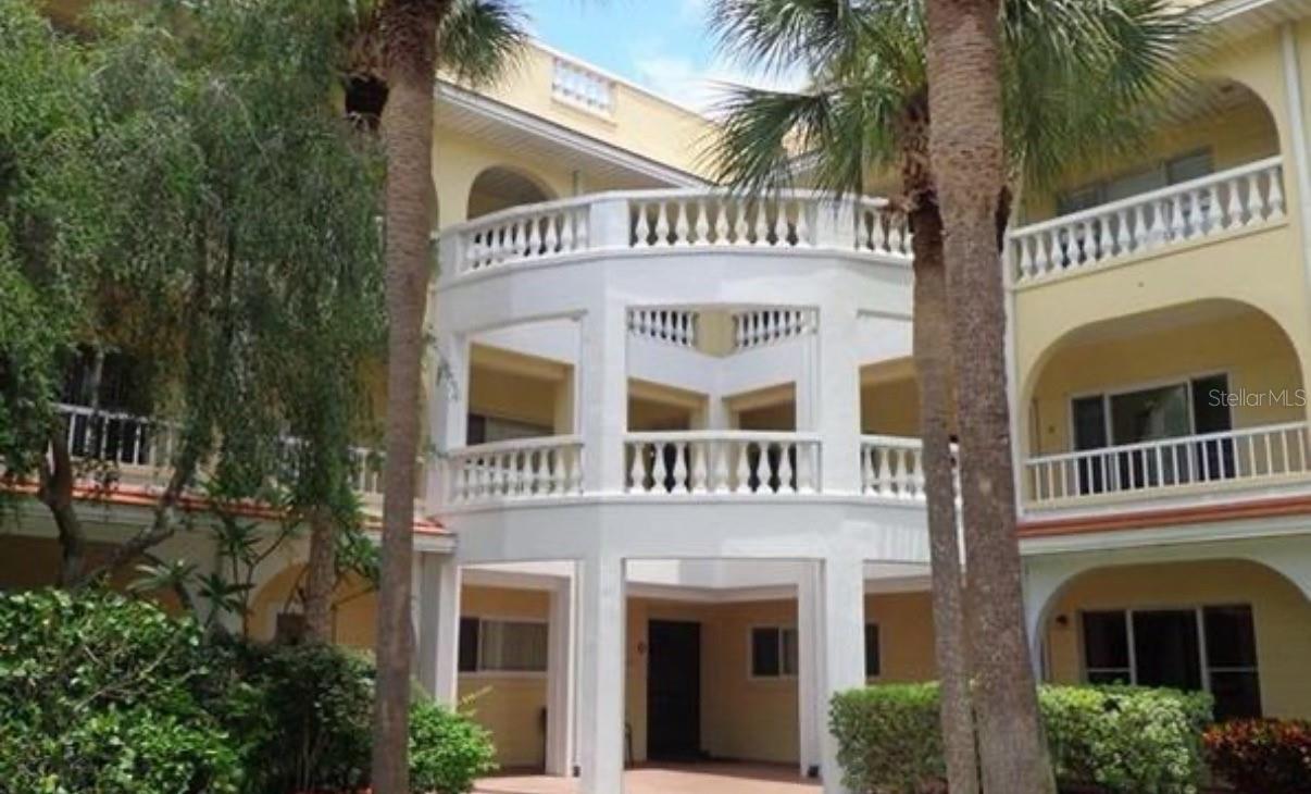A Triple Crown Winner...location, location, location.  Amazing 3rd FLOOR 2BR/2BA condo, on lot w/spectacular views from all sides, located in the desirable 55+ Clearwater community, On Top of the World. This meticulous home defines "Pride of Home Ownership".  The spacious "Eldorado" floor plan has 2 separate living areas: living/dining room & kitchen/Florida room to accommodate all your family needs, a private primary bedroom w/ensuite bath & guest bedroom with adjacent main bath.  Interior has recently painted neutral decor (2024), stunning luxury vinyl flooring, cathedral ceilings, massive windows & beautiful tile flooring.  These features blend into a warm, spacious, comfortable, bright living area. Phenomenal kitchen has "exotic" Granite countertops, tile back splash, black stainless Samsung appliances (cooktop range, side by side refrigerator w/ice maker, dishwasher (2024), microwave), disposal, maple cabinetry w/soft close drawers, pantry & awesome kitchen island.  Kitchen is open to the Florida room with shared cathedral ceiling, huge window (a serene National Geographic view) which creates a relaxing utopia.  Newer GE washer/dryer unit (2024) & cool portable clothesline is hidden away behind the pantry.  Spacious Primary bedroom has same view as Florida room. accommodates a king size bed, has 3 closets & a totally updated ensuite bathroom with walk-in shower, gorgeous vanity, unique pull-down faucet & comfort height commode.  On the soothing water view side of home is the living/dining room area w/cathedral ceiling & guest bedroom. Shared features include Levelor Silhouette remote controlled blinds (2025), luxury vinyl flooring & decorative baseboards.  Guest bedroom offers a queen bed, 2 closets and is just steps away from main bath...almost a private guest suite.  Main bath updates include a bathtub w/shower, vanity, comfort height commode, mirror, pull-down faucet & lighting. Additional updates include a Champion HVAC system (3ton, 18 seer, w/heat pump & a wi-fi monitor), New South Impact windows (Energy Star, vinyl, double glazing, argon filled, low-e) & R-23 insulation in attic all installed in 2024 & a Schlage keyless entry lock on front door. This home is in a NON EVACUATION ZONE, X Flood Zone (a no flood zone). Storm safety has been addressed.  The home has amazing qualities but what the community has to offer (amenities, activities and perks) bumps this home up to "a spectacular place to reside"...it's not just a condo but a Florida lifestyle too! On Top of the World has so much to offer, a little something for all its residents: 2 golf courses (fee included in residents monthly fee), 2 swimming pools, spa/hot tub, fitness centers, tennis, shuffleboard, pickleball, billiards, wood shop, toy shop, crafts, cards, clubs, classes and many more to explore.  Perks include a pier to Arbor Lake for fishing/sunset watching, EV charging station, designated storage, pet park, Cafe and beautiful grounds for picnics/walking. On Top of the World has easy access to 2 airports, Tampa Bay entertainment, restaurants, shopping, sports venue, transportation, beaches and Florida attractions.  Never a dull moment.  Monthly condo fee includes cable, internet, trash/water/sewer, exterior maintenance, ground maintenance, golf fees, pool maintenance as well as all common ground maintenance.  Not only does this community offer a taste of the best Florida has to offer but it is also budget friendly.  Come check it out.  You won't be disappointed.