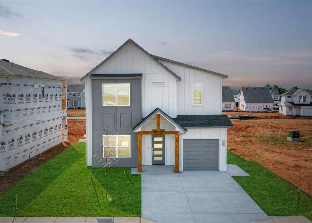 LIMITED INCENTIVE - Ask for details. Proudly introducing Anthem, Deer Creek’s newest master-planned community. Designed with flexibility and lifestyle in mind, Anthem community making it easy to build the home that truly fits your needs at 4200 NW 180th Terrace. Whether you're upsizing, downsizing, or buying your first home, Introducing the Soho, a stylish and efficient floor plan offering 1,403 (mol) square feet of thoughtfully designed living space. This two-story home features 3 spacious bedrooms, 2.5 bathrooms, and a convenient 1-car garage, ideal for first-time buyers, young professionals, or anyone seeking low-maintenance luxury. With an open-concept layout on the main floor, the Soho creates a welcoming atmosphere for entertaining or relaxing at home. At the heart of the home, the gourmet kitchen is a chef’s dream. Outfitted with gas range, a stainless-steel refrigerator, & spacious pantry, this space is both stylish and highly functional. Upstairs, all three bedrooms offer privacy and comfort, with the primary suite featuring a walk-in closet and shower. Anthem welcomes you with options that feel just right. Every detail has been carefully considered to create a move-in ready experience, including a fully fenced yard with gate, zoned irrigation system, tankless water heater, post-tension engineered foundation, and stylish white faux wood blinds throughout. Anthem’s unmatched community amenities enhance daily living, featuring a resort-style pool, outdoor recreation area, basketball court, playground, and pickleball court. All just minutes from top-tier Deer Creek schools and with convenient access to Oklahoma City’s best shopping, dining, and entertainment. Whether you're looking to build from the ground up or move right into a beautifully finished home, Anthem offers the perfect setting for your next chapter. Love the virtually staged photos. Welcome Home!