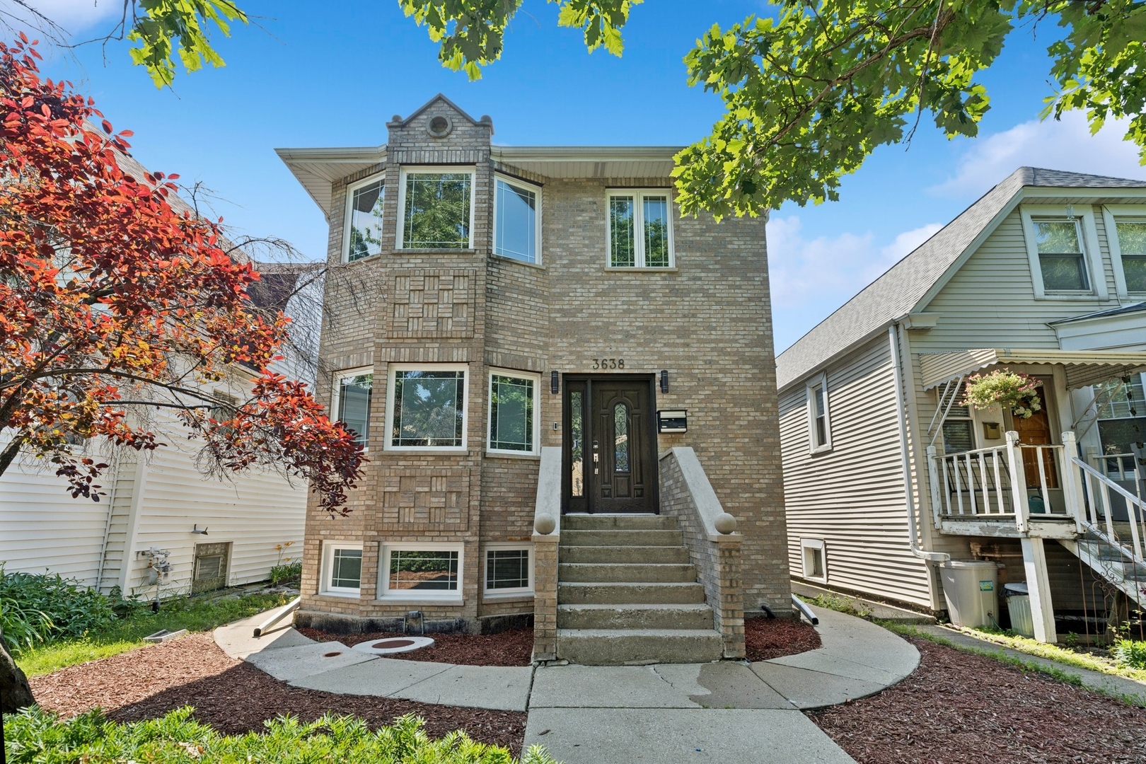 GREAT OPPORTUNITIY IN IRVING PARK / AVONDALE TO OWN THIS 6 BEDROOM 3.5 BATH HOME ON OVERSIZED LOT! THIS SPACIOUS & SUNNY HOME HAS A LAYOUT THAT IS HARD TO FIND, AS YOU ENTER THE HOME YOU ARE MET W/ A SPRAWLING OPEN FLOORPLAN WITH A LIVING ROOM THAT FLOWS INTO THE DINING ROOM WHICH IS OPEN TO THE UPDATED KITCHEN. KITCHEN FEATURES BREAKFAST BAR W/ NEWER WHITE CABINETRY, SS APPLIANCES AND CUSTOM HOOD. QUARTZ COUNTERTOPS AND CUSTOM BACKSPLASH COMPLETE THE KITCHEN. FROM HERE YOU HEAD OUT FRENCH DOORS WHICH LEAD TO A GREAT FAMILY ROOM / EXTRA ROOM THAT LEADS OUT TO THE MASSIVE DECK! THE SECOND LEVEL FEATURES 4 SPACIOUS BEDROOMS INCLUSIVE OF A PRIMARY SUITE W/ WALK IN CLOSET AND LARGE EN-SUITE BATHROOM W/ DOUBLE SINKS, JACUZZI TUB, AND SEPARATE SHOWER. PRIMARY BEDROOM ALSO FEATURES A PRIVATE 22X10 DECK. THIS LEVEL ALSO FEATURES AN UPDATED GUEST BATH. THE BASEMENT HAS AN ADDITIONAL NEARLY 1000 SQ FT OF FINISHED SPACE WITH A REC ROOM, FULL BATHROOM, 2 BEDROOMS AND EXTRA ROOM READY FOR A BAR TO BE PUT IN! LAUNDRY ROOM IN BSMT AND HOME ALSO HAS HOOKUPS ON MAIN FLOOR TO ADD STACKED UNIT IN CLOSET IF DESIRED. OUTSIDE YOU HAVE A FULL GARAGE ROOF DECK AND 2 CAR DETACHED GARAGE. HOME HAS BEEN FRESHLY PAINTED AND NEW RECESSED LIGHTING INSTALLED THORUGHOUT. NEWER WINDOWS, ROOF AND MORE ALL IN CONVENIENT LOCATION NEAR 90/94, THE BLUE LINE,  PARKS, SCHOOLS, RESTAURANTS, TARGET, SHOPPING AND MORE.